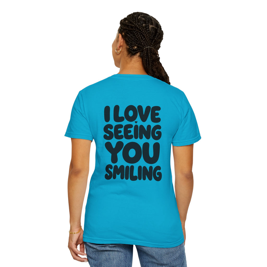 Hi Lovely Human T-Shirt – Positive Message Front & Back Adult Tee