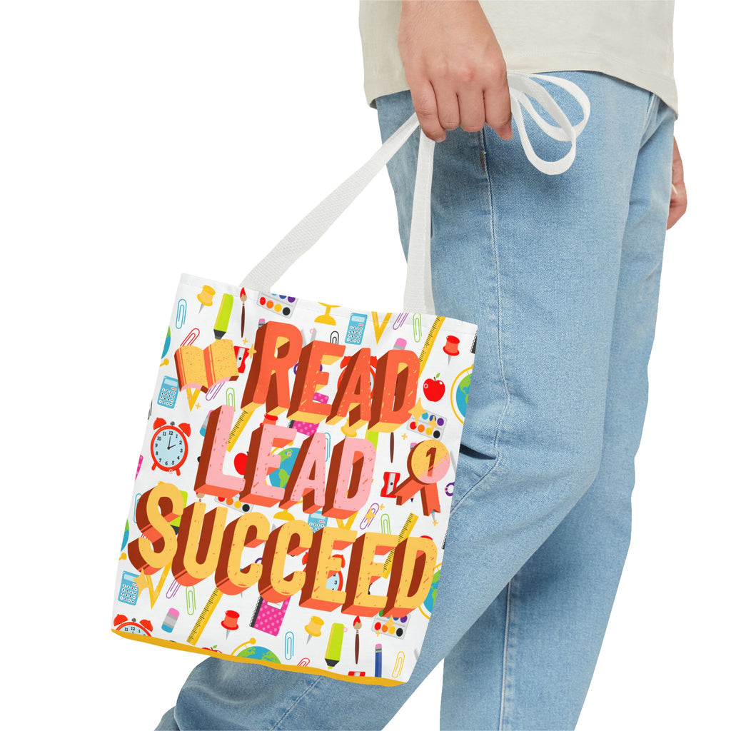 Read Lead to #1 Succeed - Tote Bag (AOP)