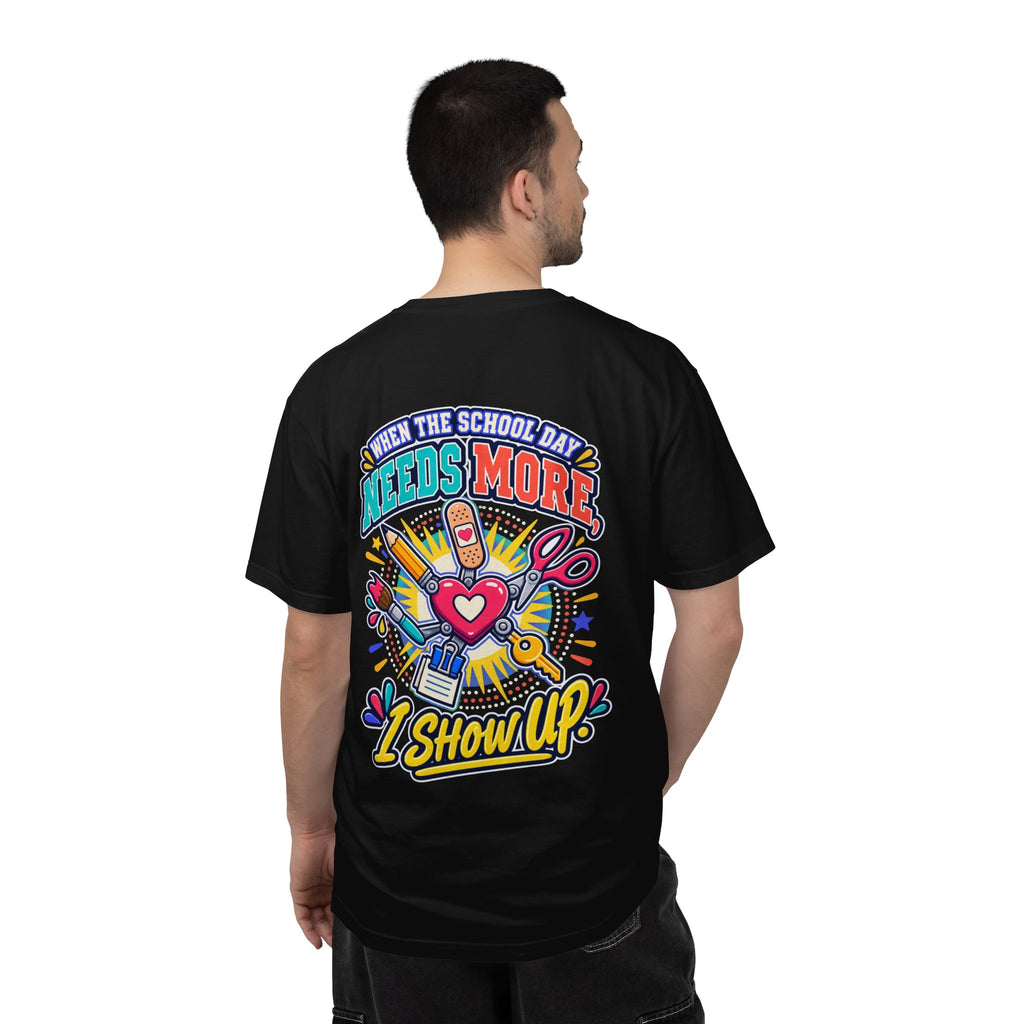 Here to Help School Support Staff Comfort Colors® Tee 🍎✏️