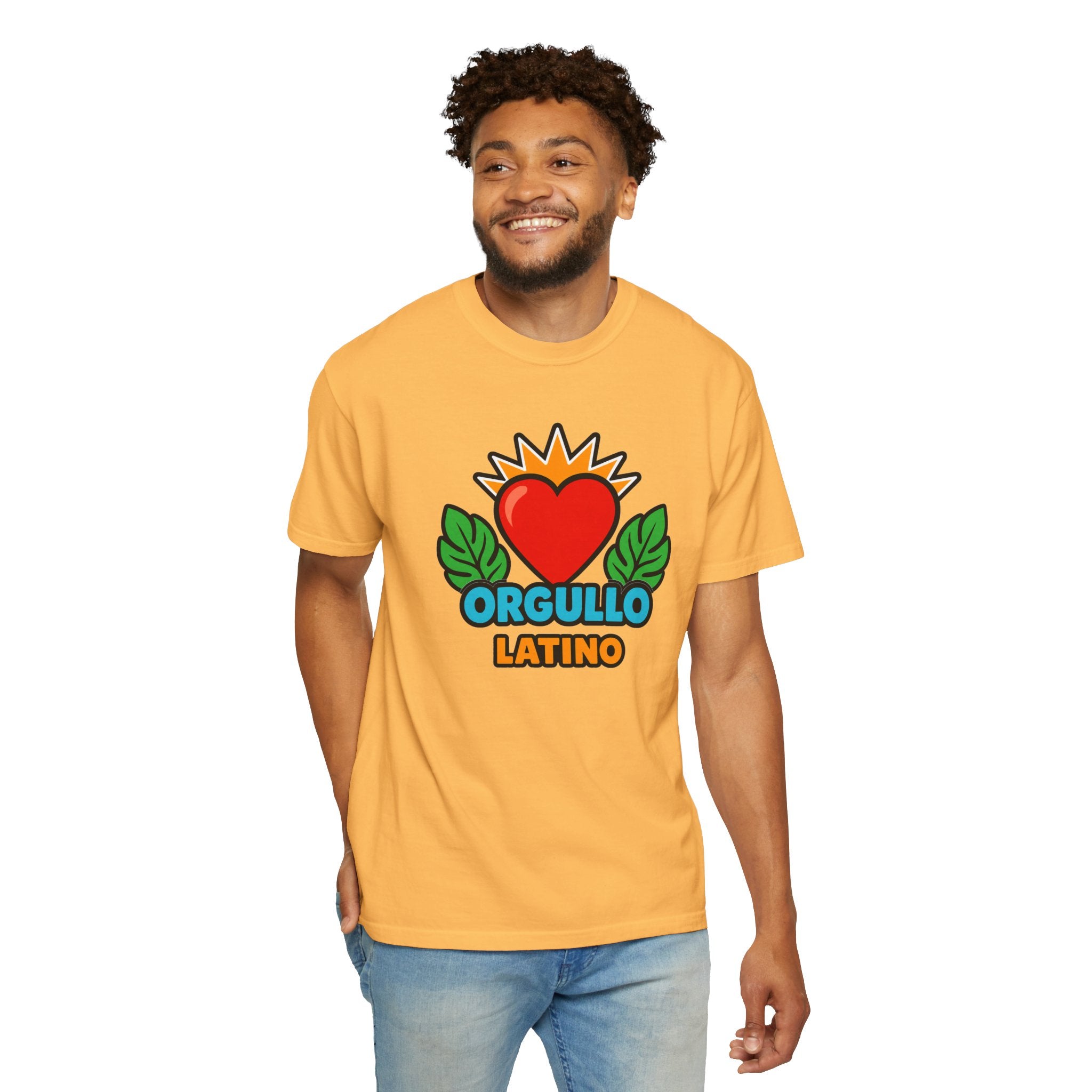 Orgullo Latino Heritage Heavyweight Tee ❤️🌿