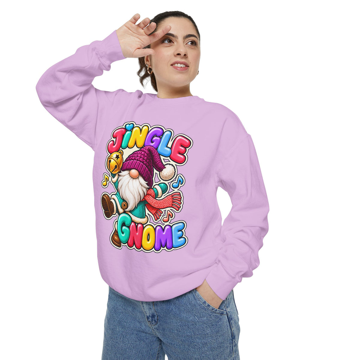 Jingle Gnome Christmas Sweatshirt 🔔🎶🧙‍♂️