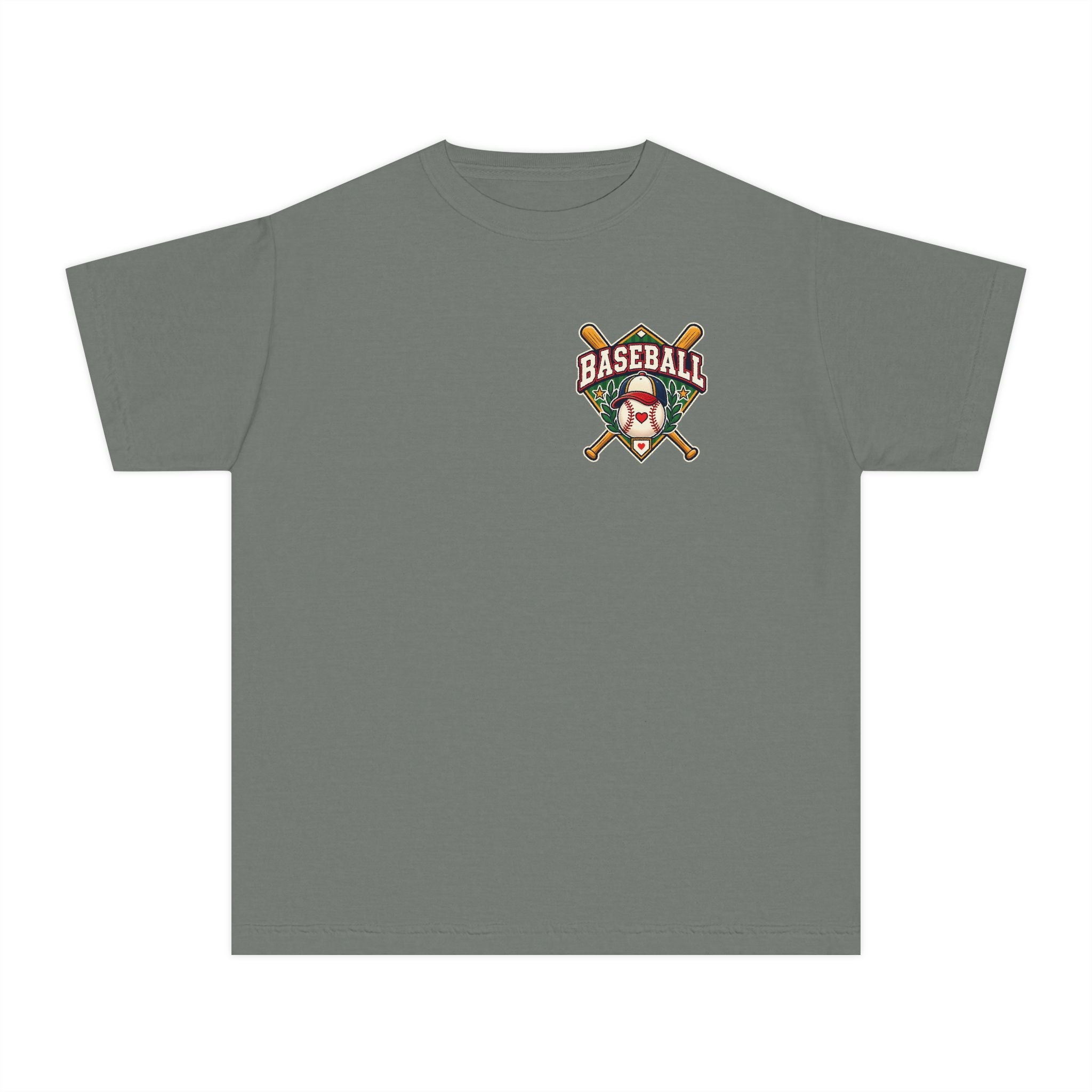 Vintage Baseball Youth Comfort Colors® Tee ⚾️