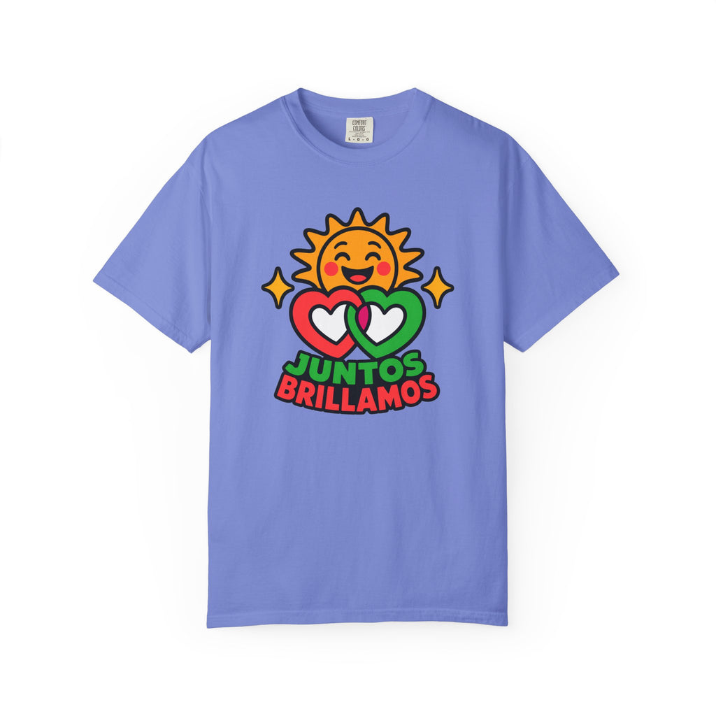 Juntos Brillamos Latino Heritage Heavyweight Tee ☀️❤️