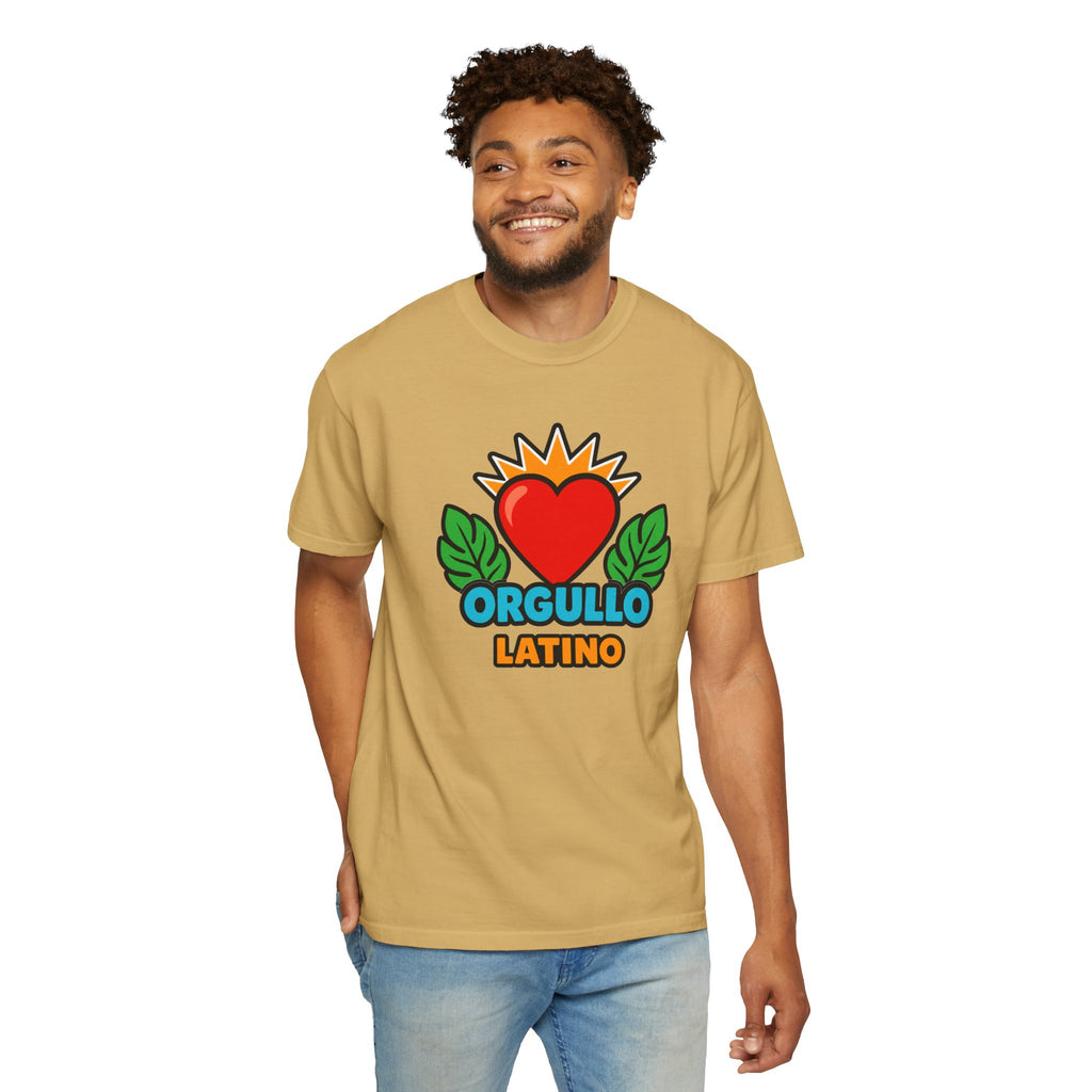 Orgullo Latino Heritage Heavyweight Tee ❤️🌿