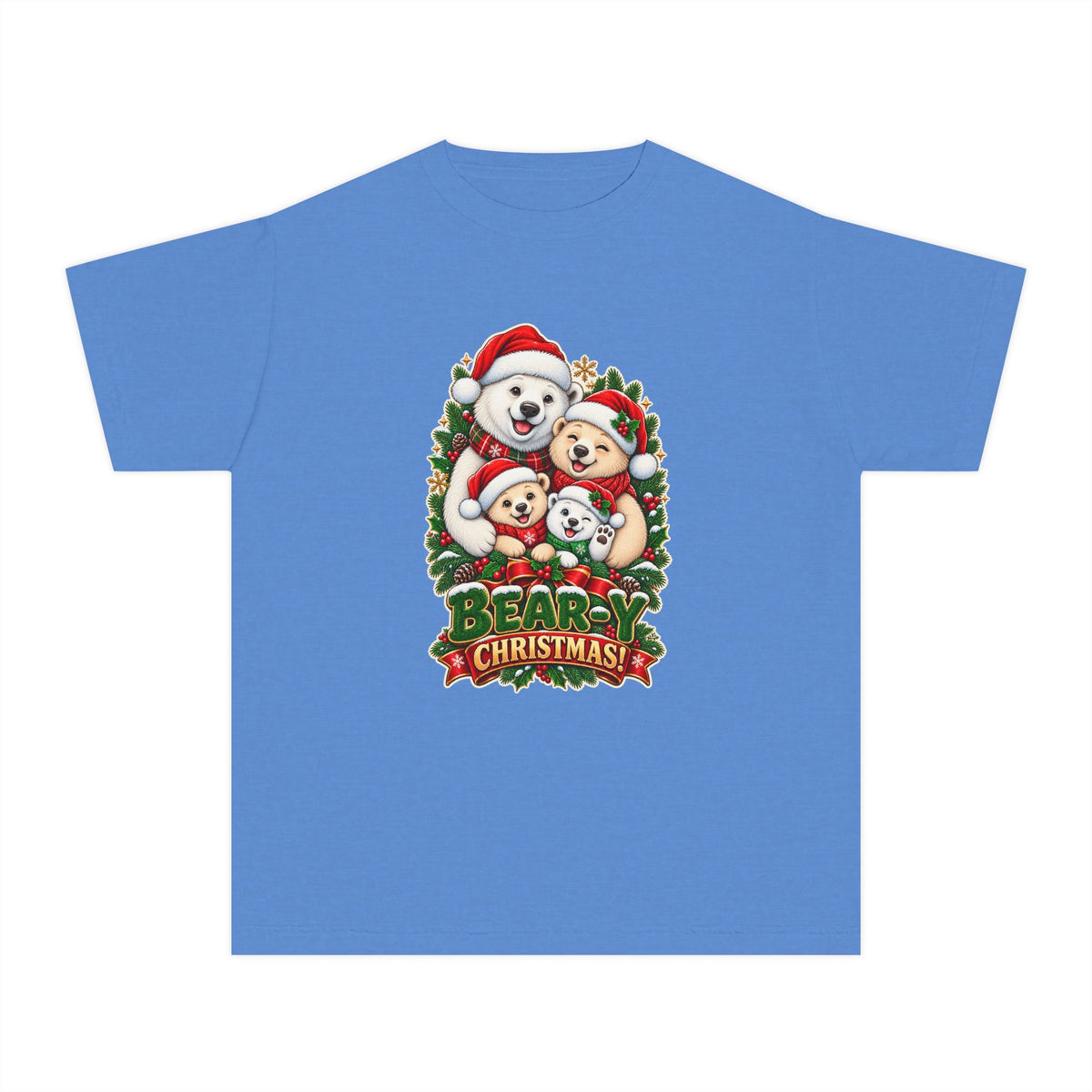 BEAR-Y Christmas Youth Tee