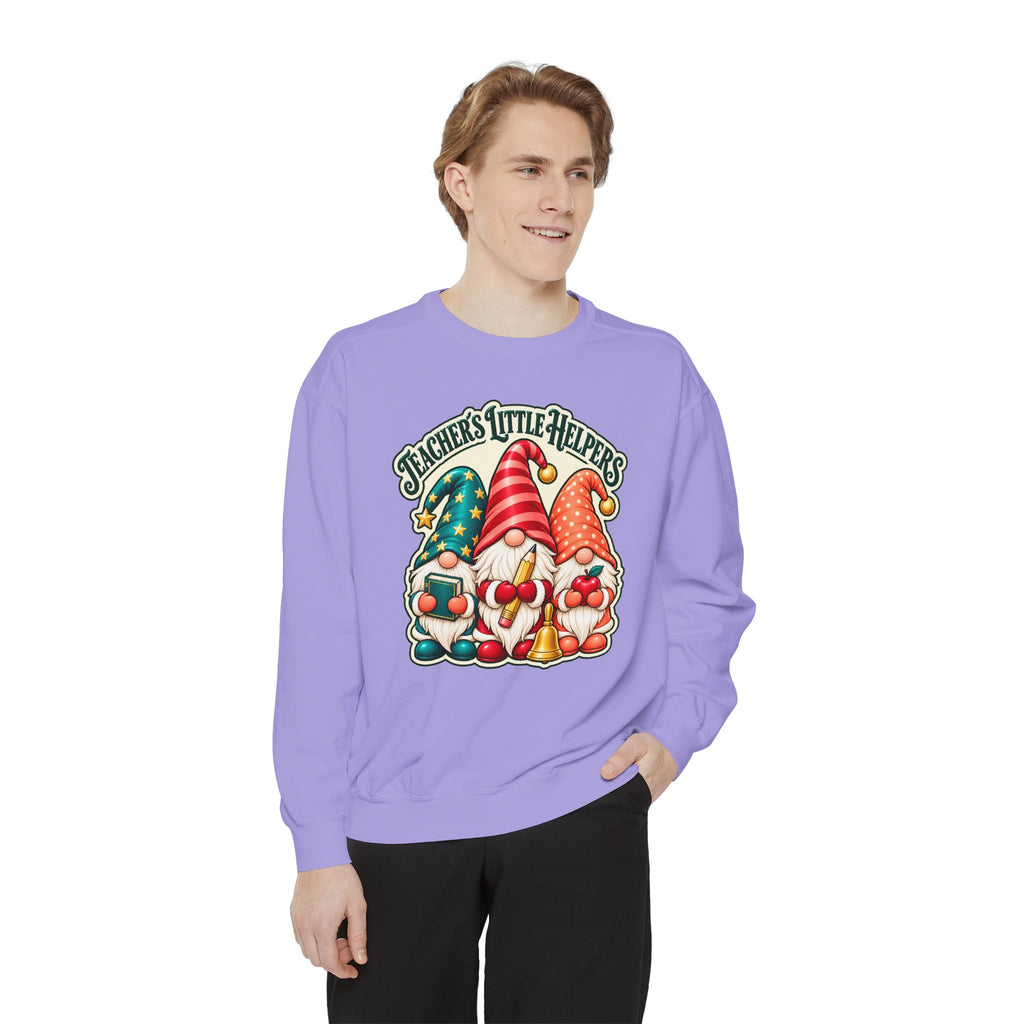 Teachers Little Helpers Gnome Christmas Sweatshirt