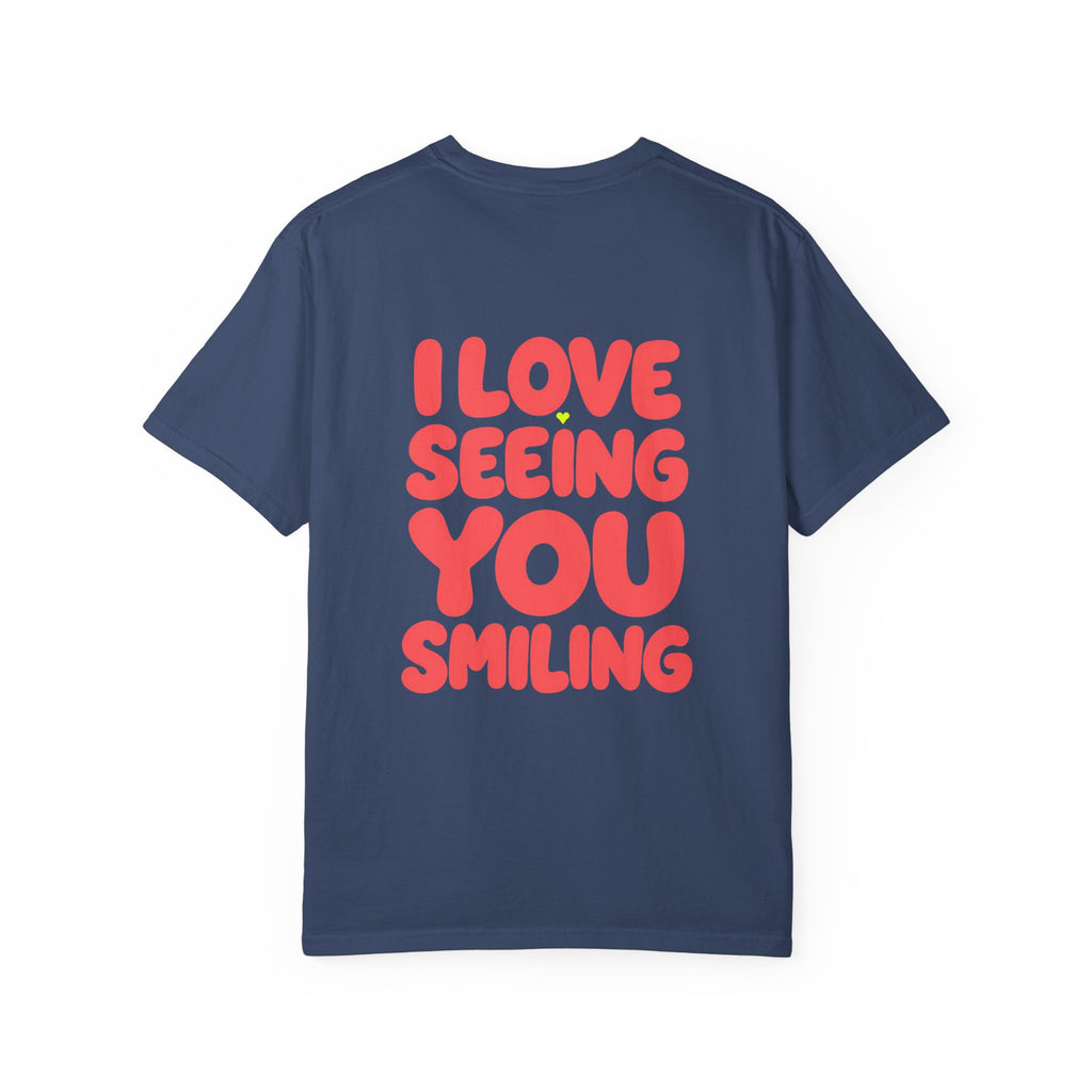 Hi Lovely Human Navy Garment-Dyed Comfort Colors® T-Shirt