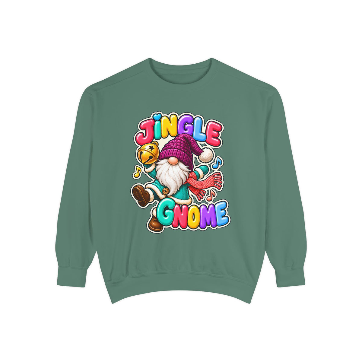 Jingle Gnome Christmas Sweatshirt 🔔🎶🧙‍♂️
