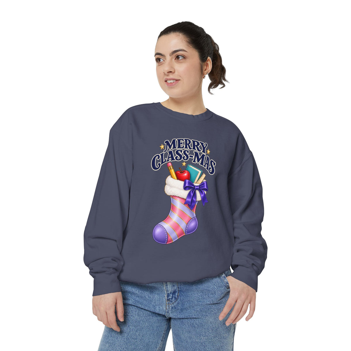 Merry Class-Mas Teacher Christmas Sweatshirt