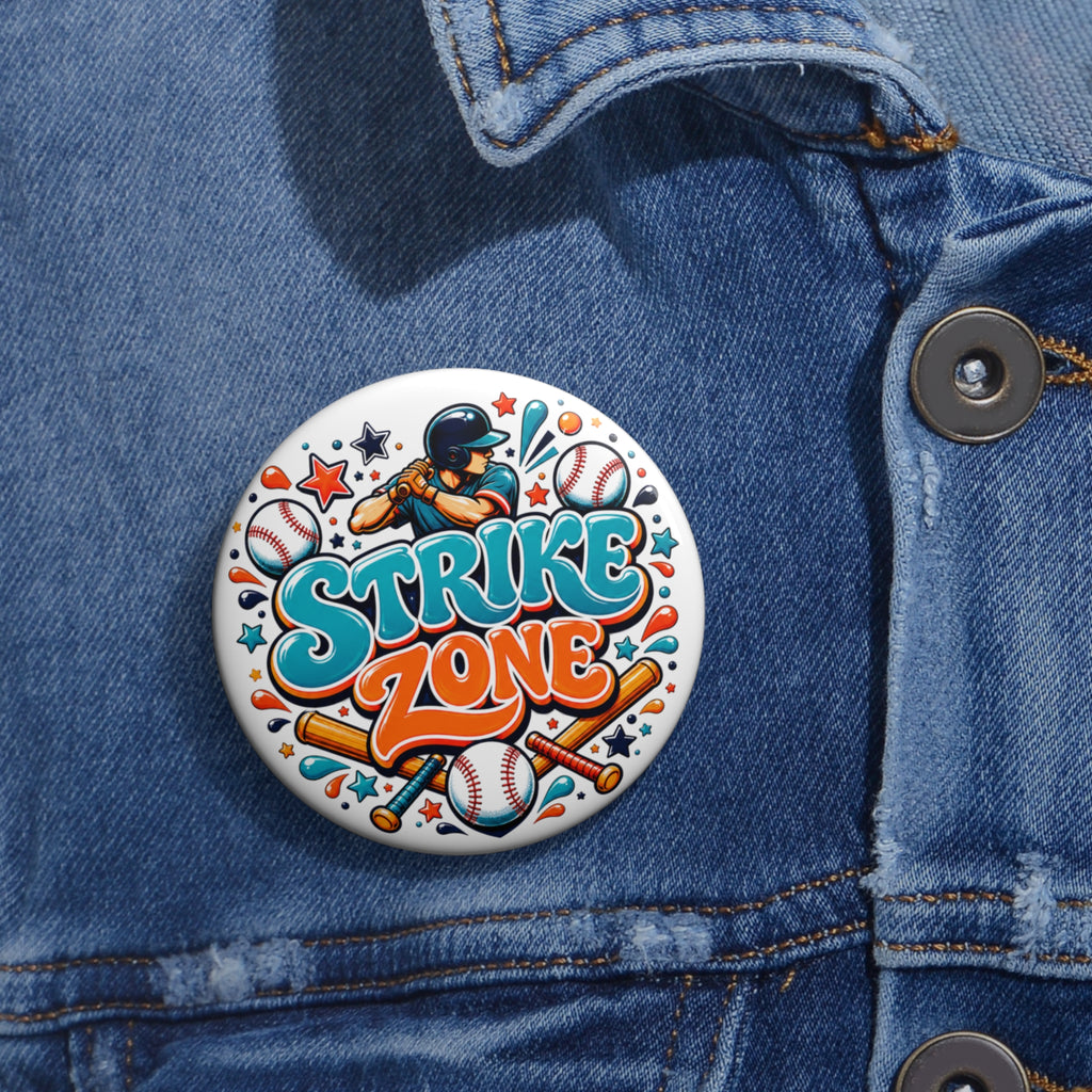 "Strike Zone Baseball" — Team Spirit Pin