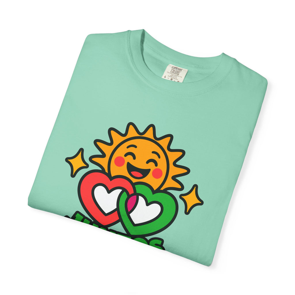 Juntos Brillamos Latino Heritage Heavyweight Tee ☀️❤️