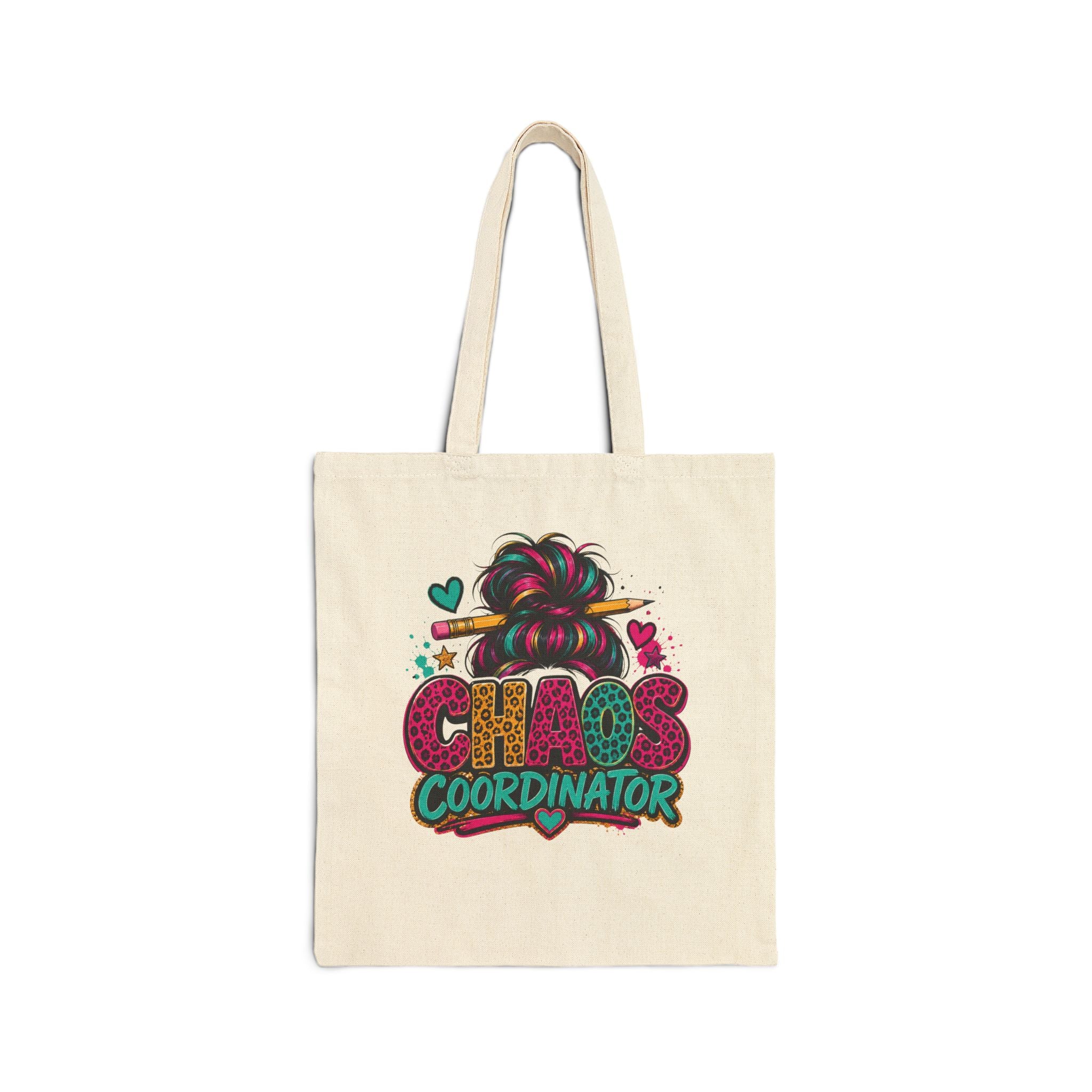 Chaos Coordinator - Cotton Canvas Tote Bag