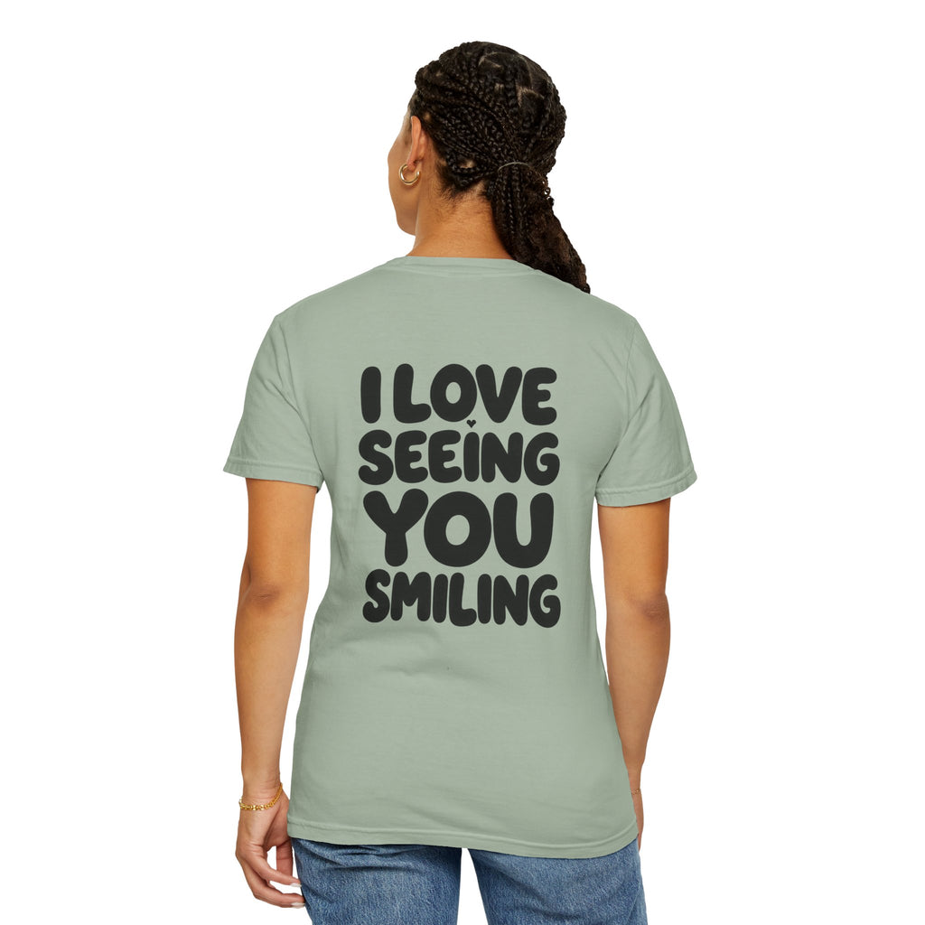 Hi Lovely Human T-Shirt – Positive Message Front & Back Adult Tee