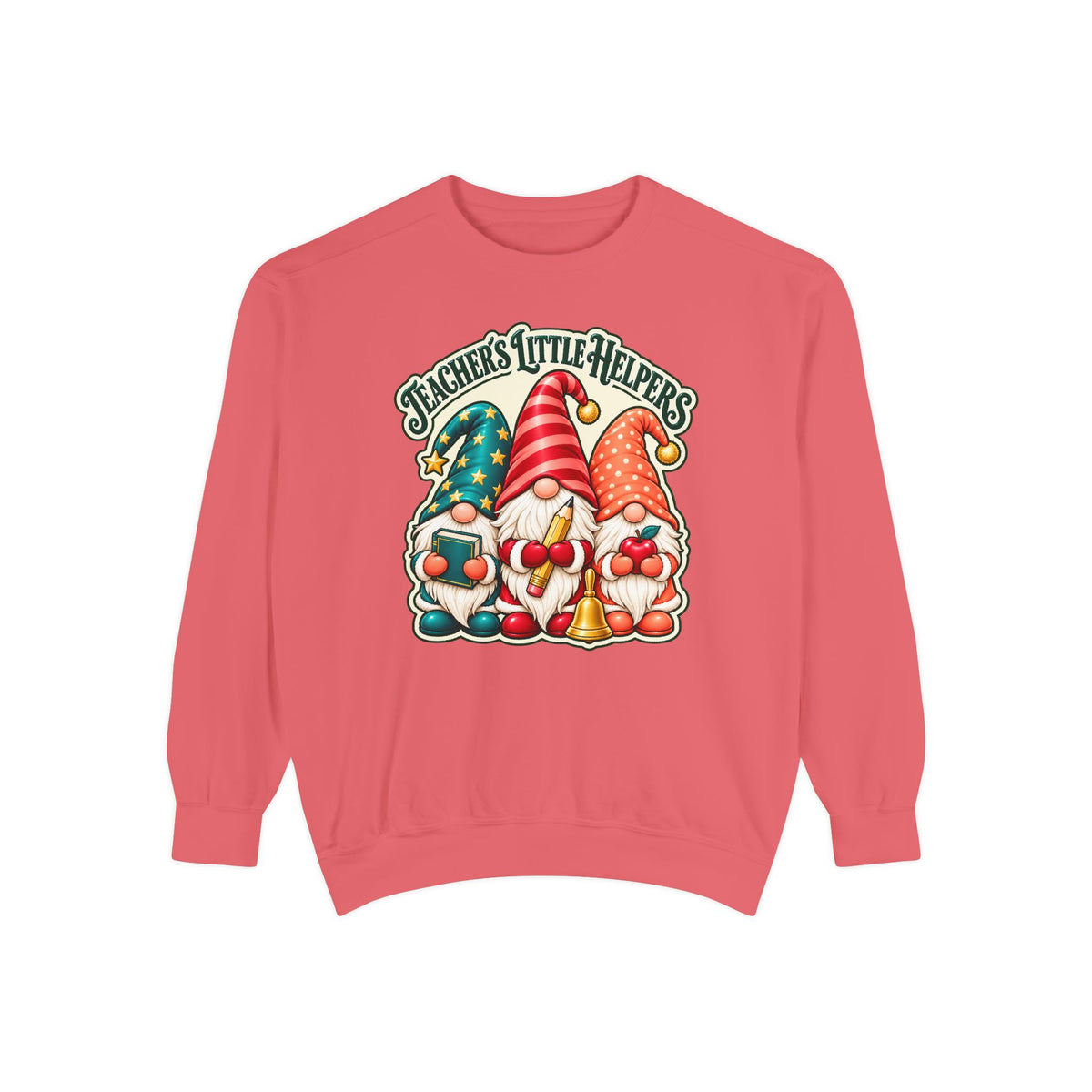 Teachers Little Helpers Gnome Christmas Sweatshirt