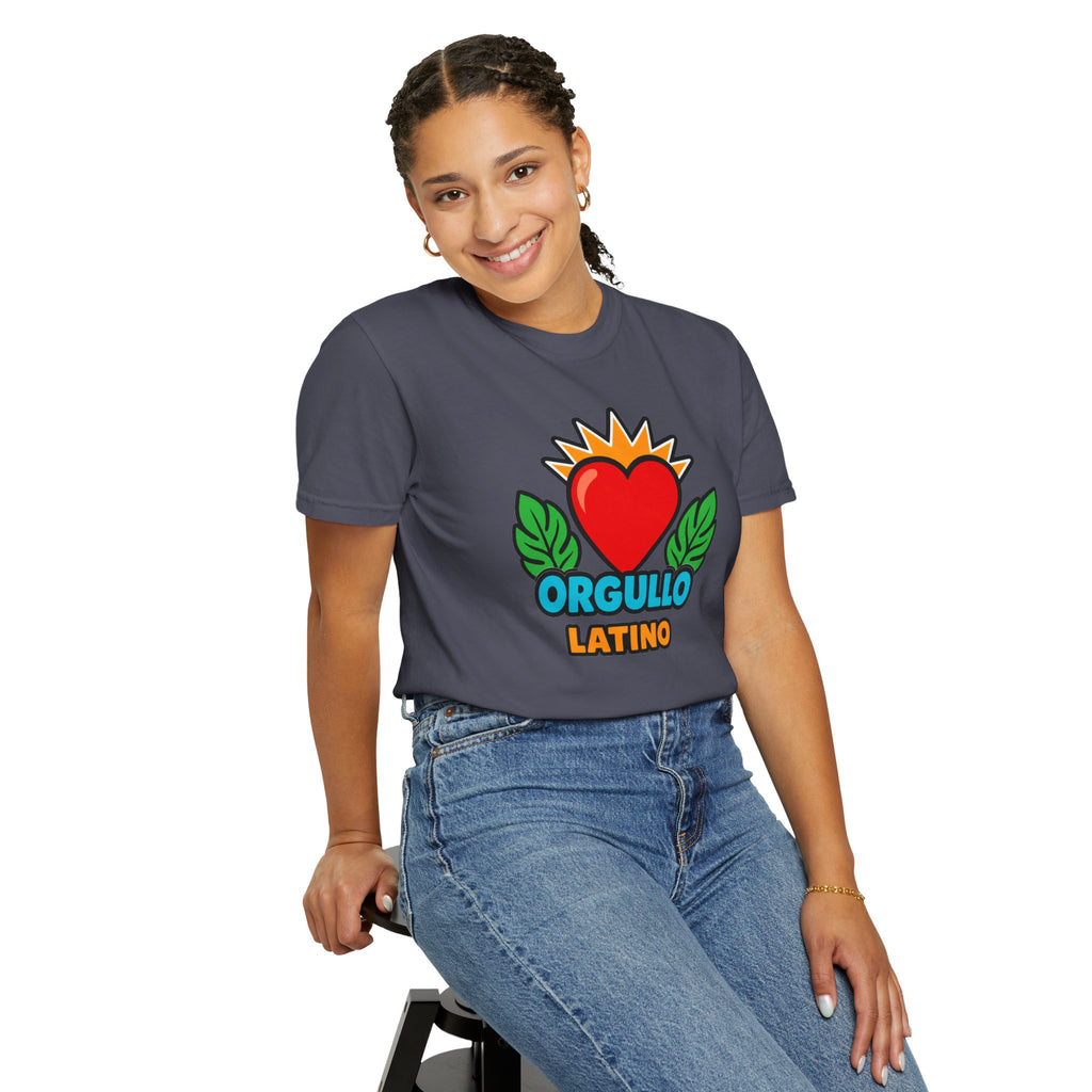 Orgullo Latino Heritage Heavyweight Tee ❤️🌿
