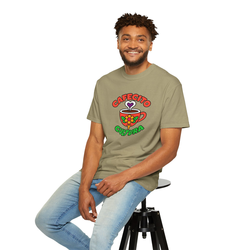 Cafecito Y Cultura Heavyweight Tee ☕🌼