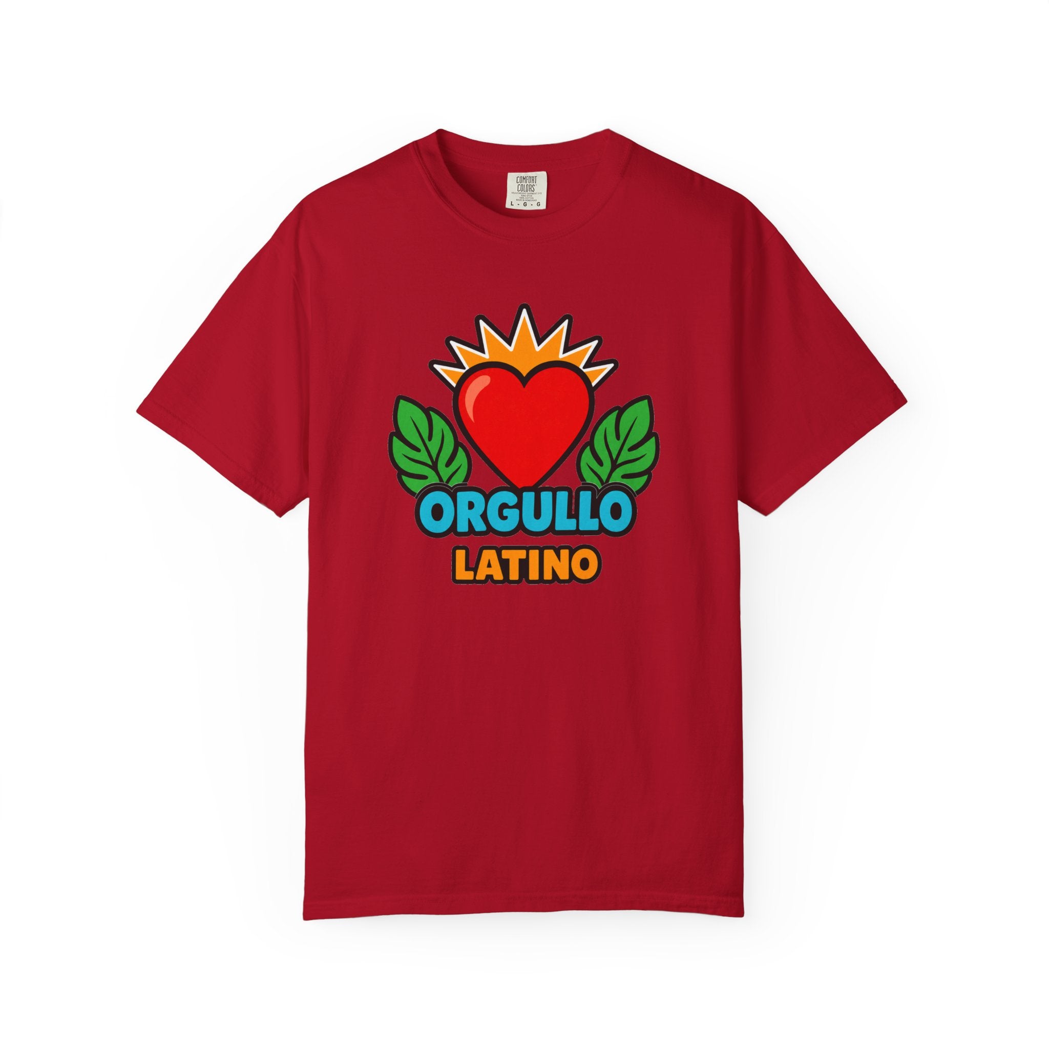 Orgullo Latino Heritage Heavyweight Tee ❤️🌿
