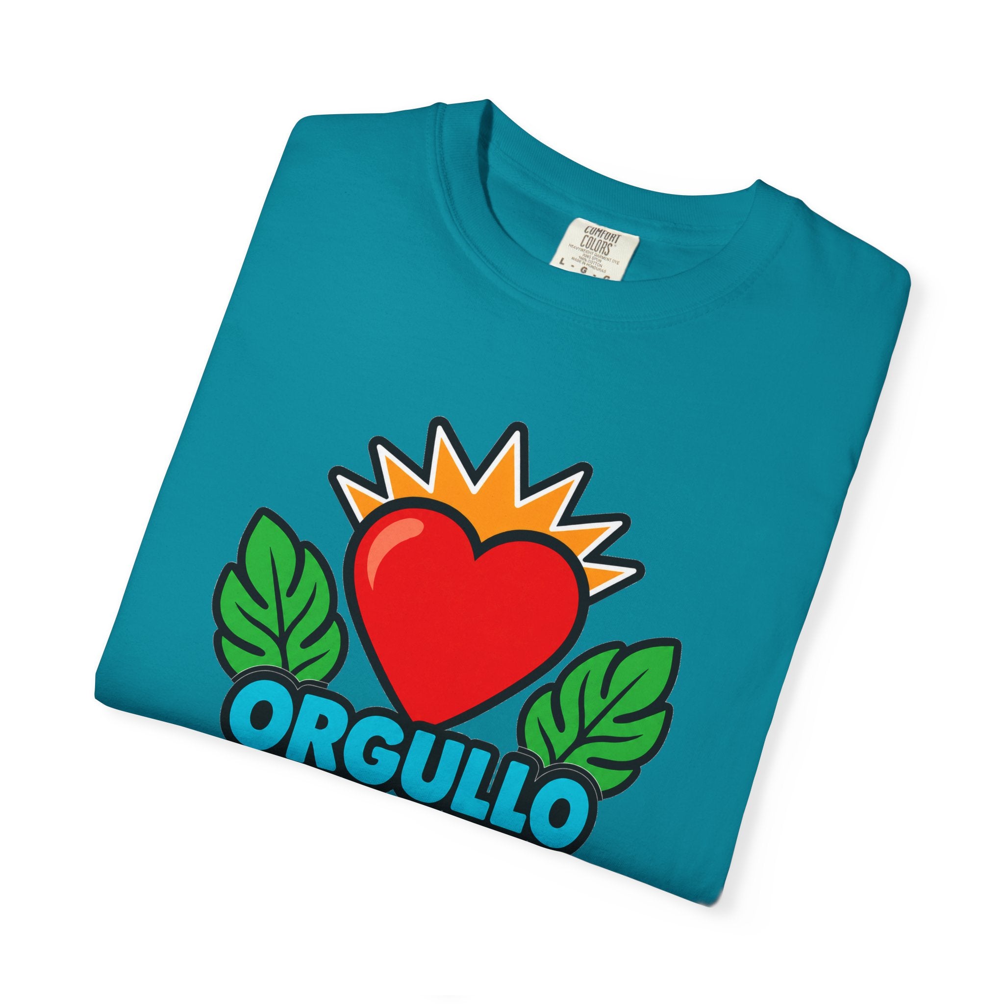 Orgullo Latino Heritage Heavyweight Tee ❤️🌿