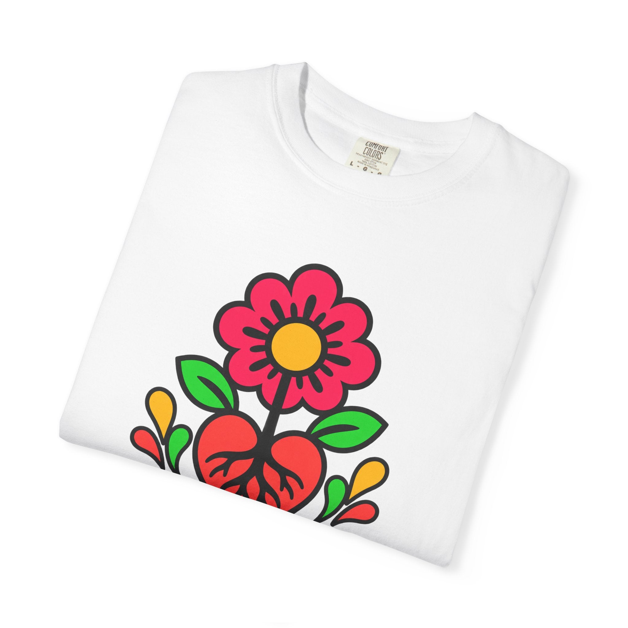 Raíces Fuertes Latino Heritage Heavyweight Tee 🌺❤️