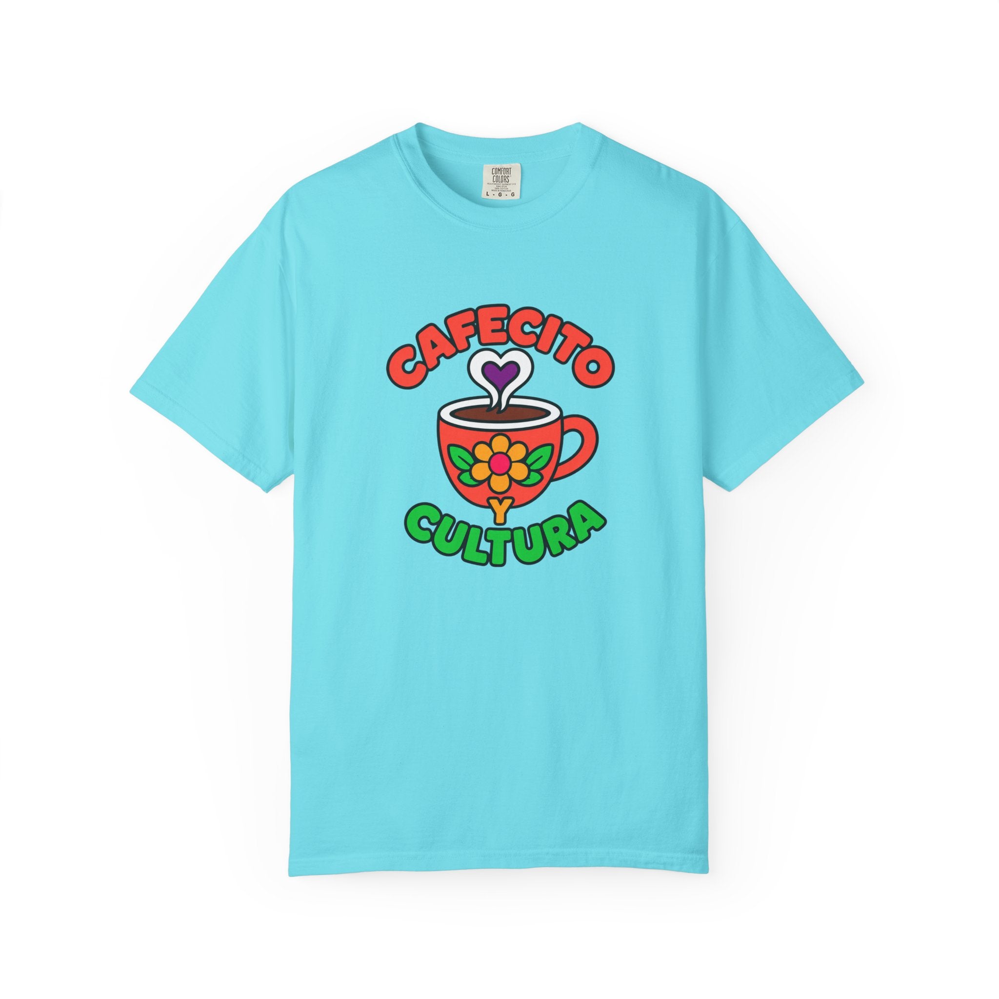 Cafecito Y Cultura Heavyweight Tee ☕🌼