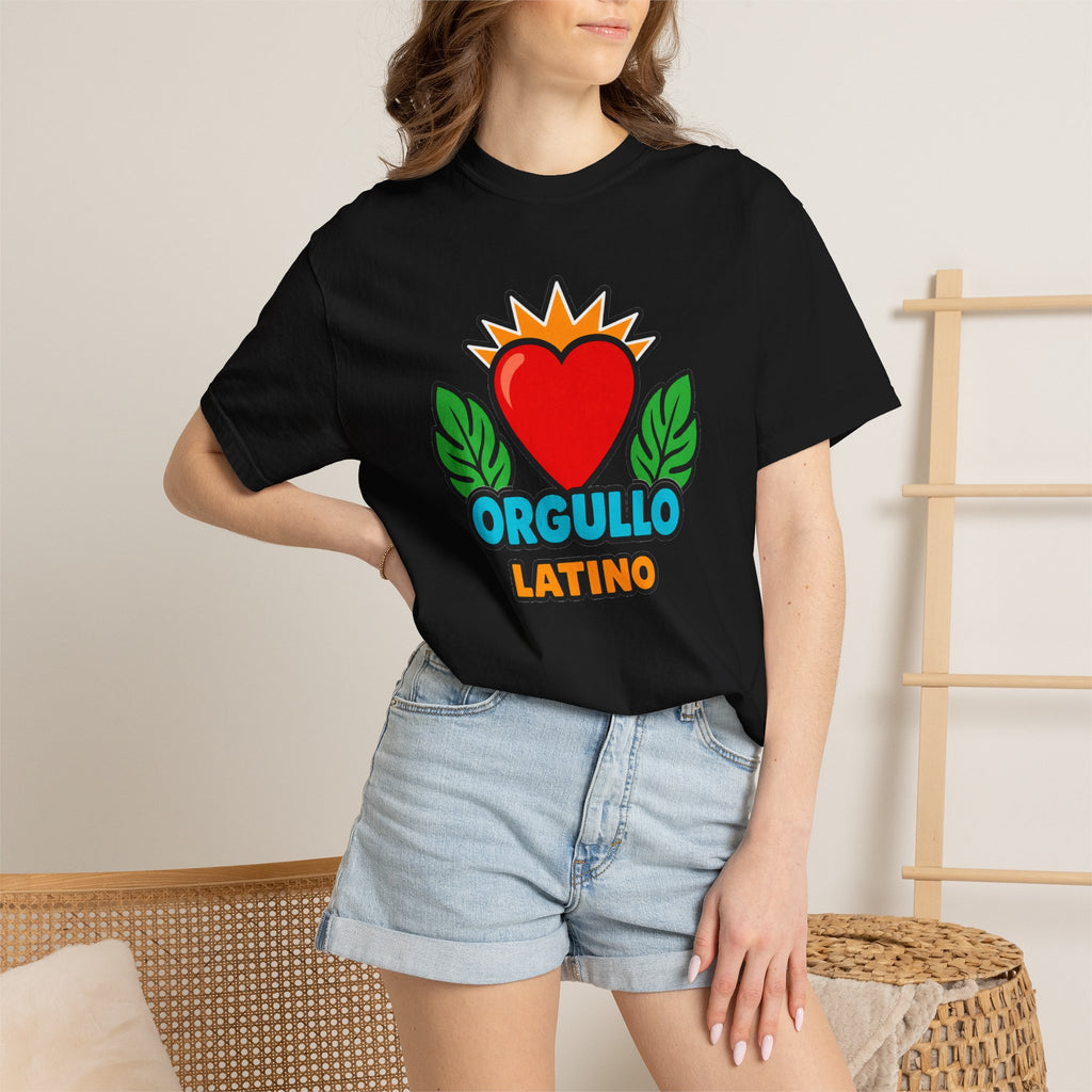 Orgullo Latino Heritage Heavyweight Tee ❤️🌿