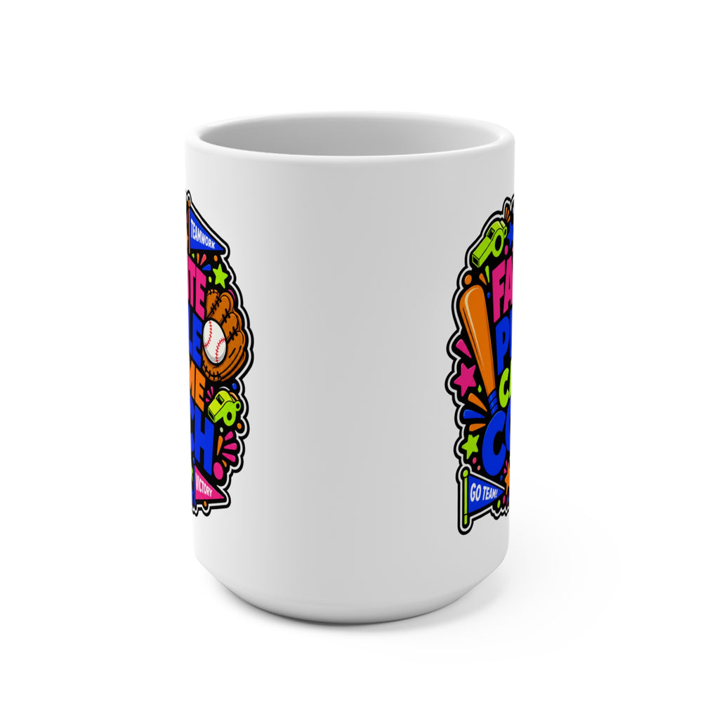 My Favorite People Call Me Coach Mug - Gift for Baseball, Soccer and Team Moms and Dads