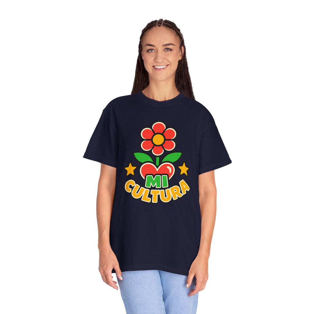 Mi Cultura Latino Heritage Heavyweight Tee 🌺❤️