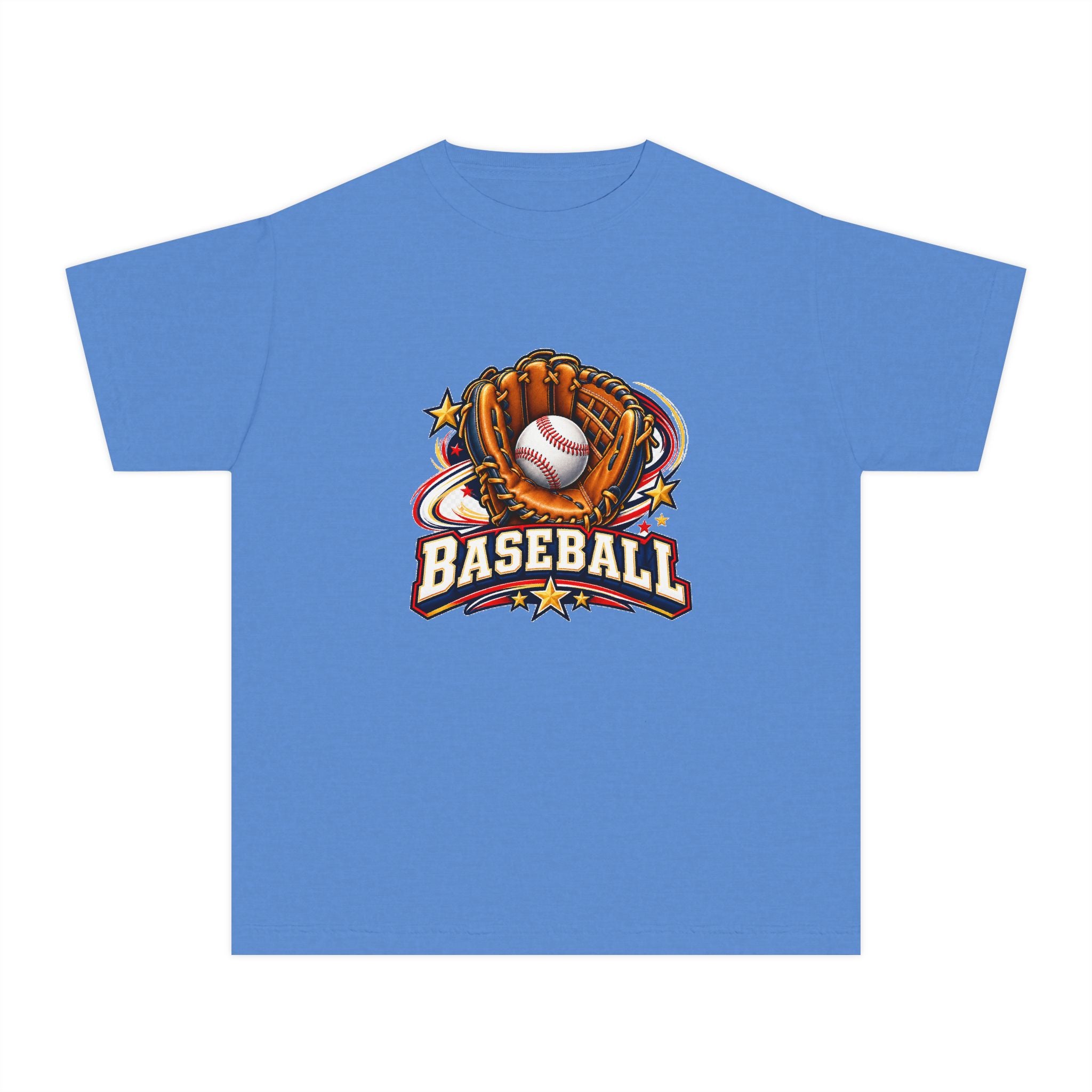 Vintage Baseball Glove Youth Comfort Colors® Tee ⚾
