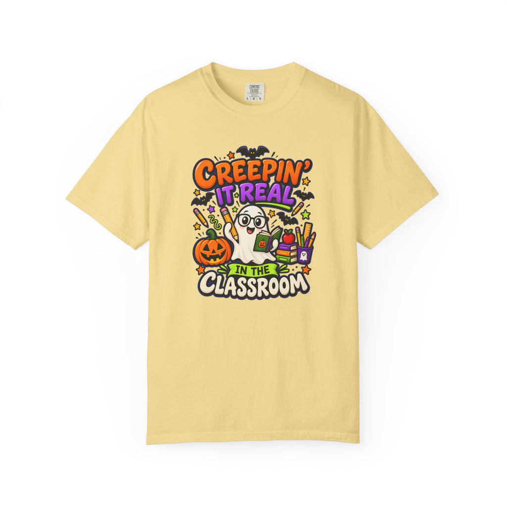 Creepin' It Real in the Classroom Halloween T-Shirt