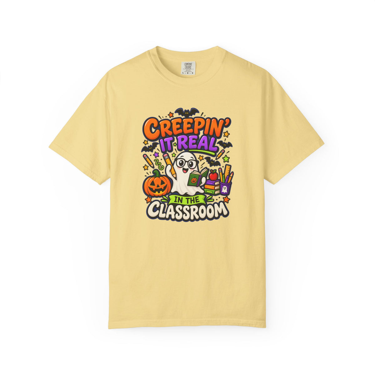Creepin' It Real in the Classroom Halloween T-Shirt