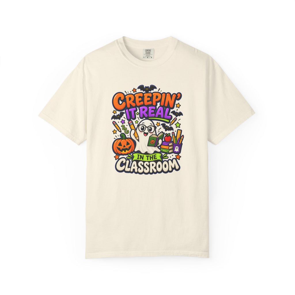 Creepin' It Real in the Classroom Halloween T-Shirt