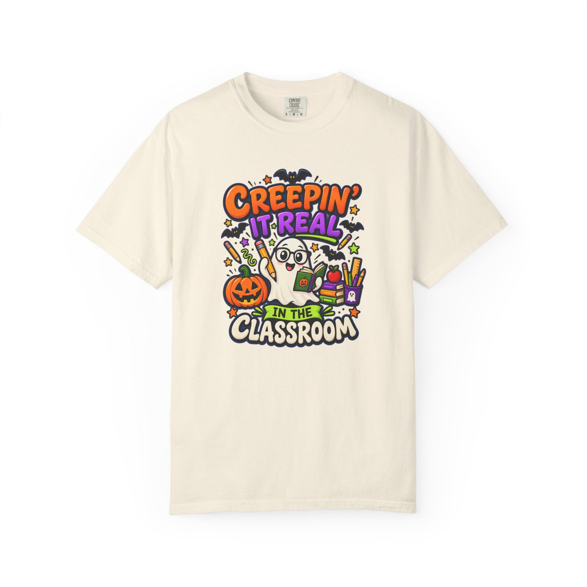 Creepin' It Real in the Classroom Halloween T-Shirt