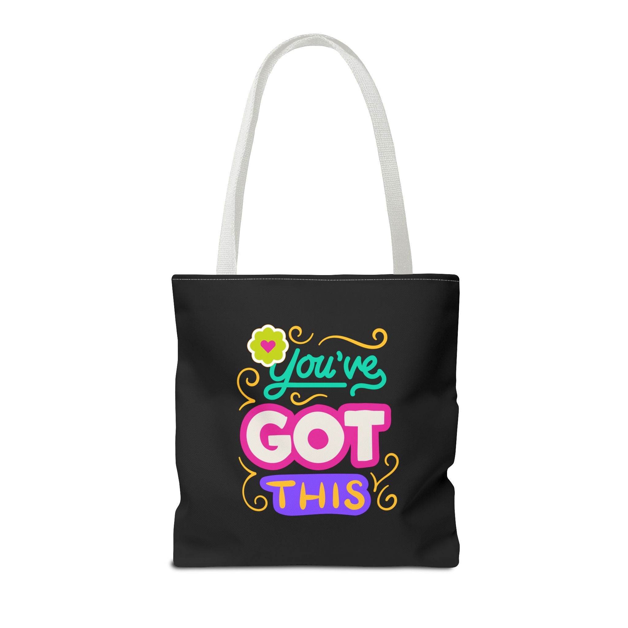 Hello Fresh Start / You've Got This" Retro Two-Sided Tote Bag