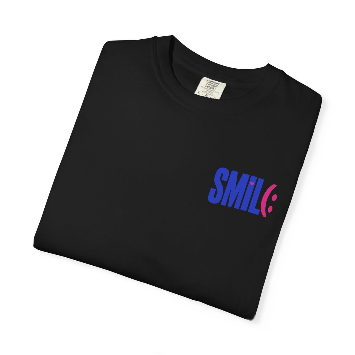SMIL(: It’s Free Garment-Dyed Graphic Tee