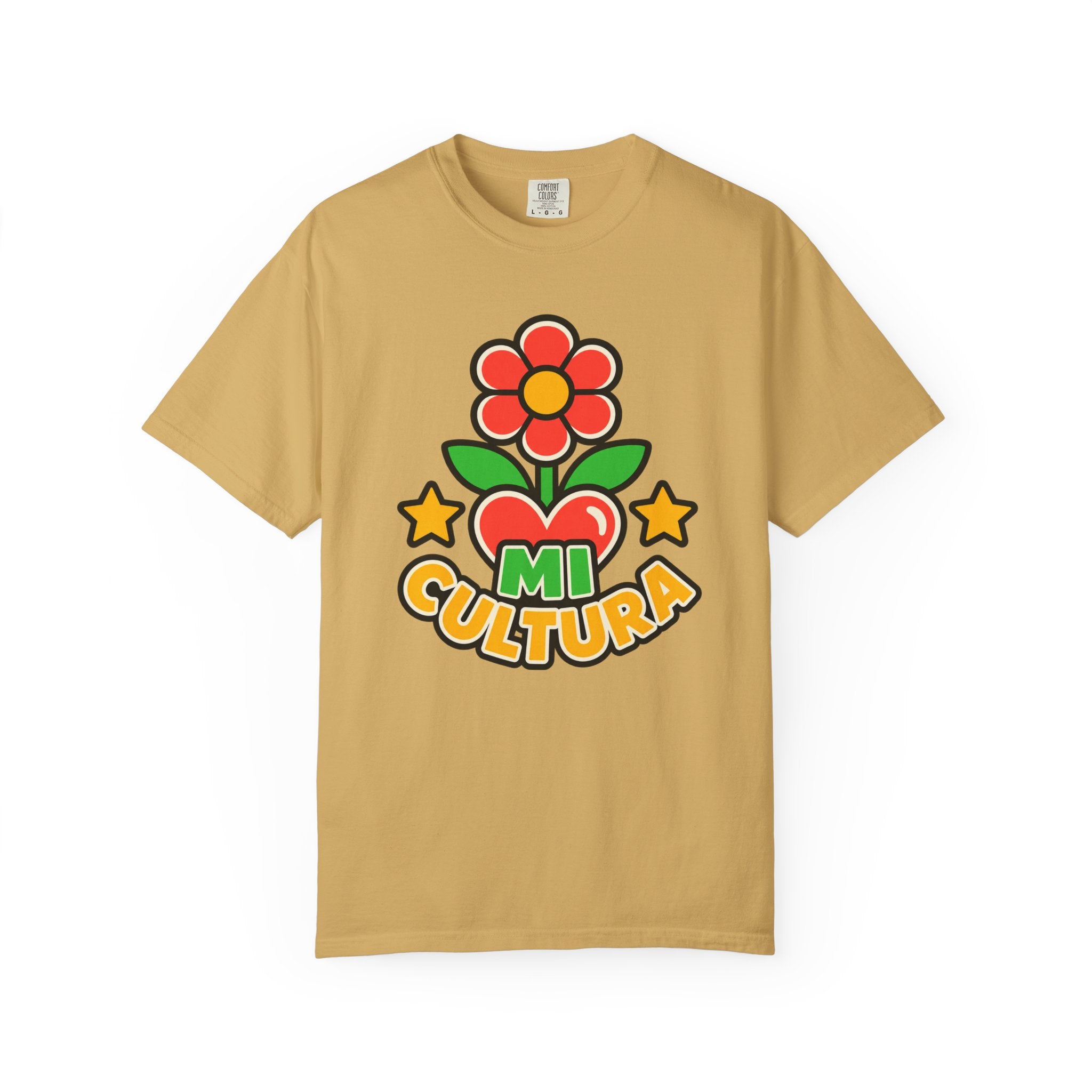 Mi Cultura Latino Heritage Heavyweight Tee 🌺❤️