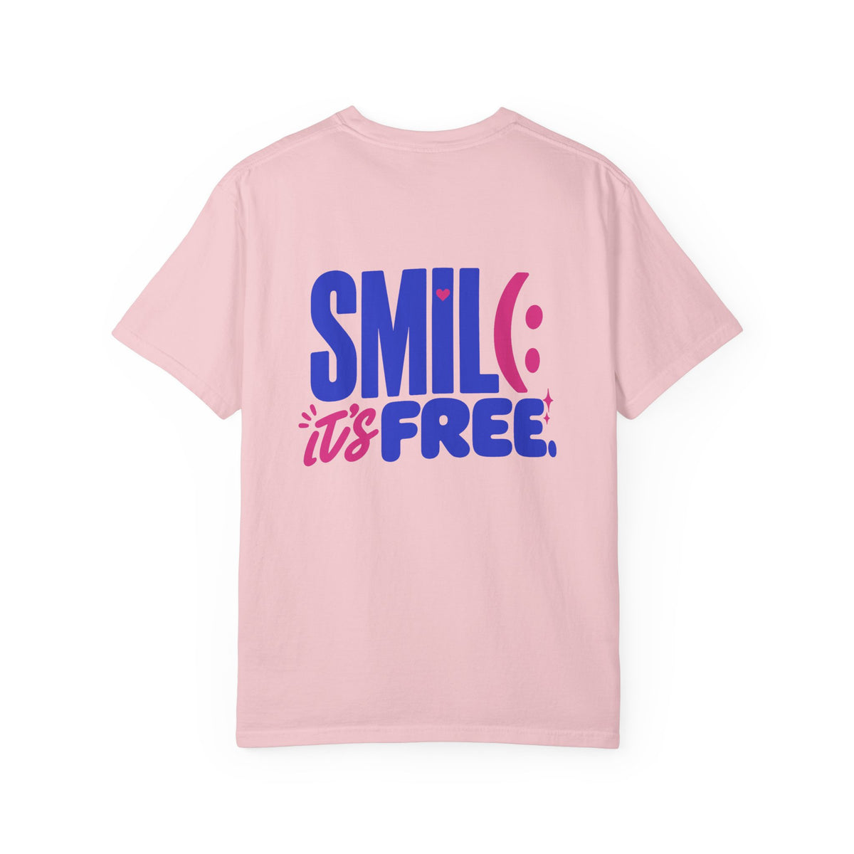 SMIL(: It’s Free Garment-Dyed Graphic Tee