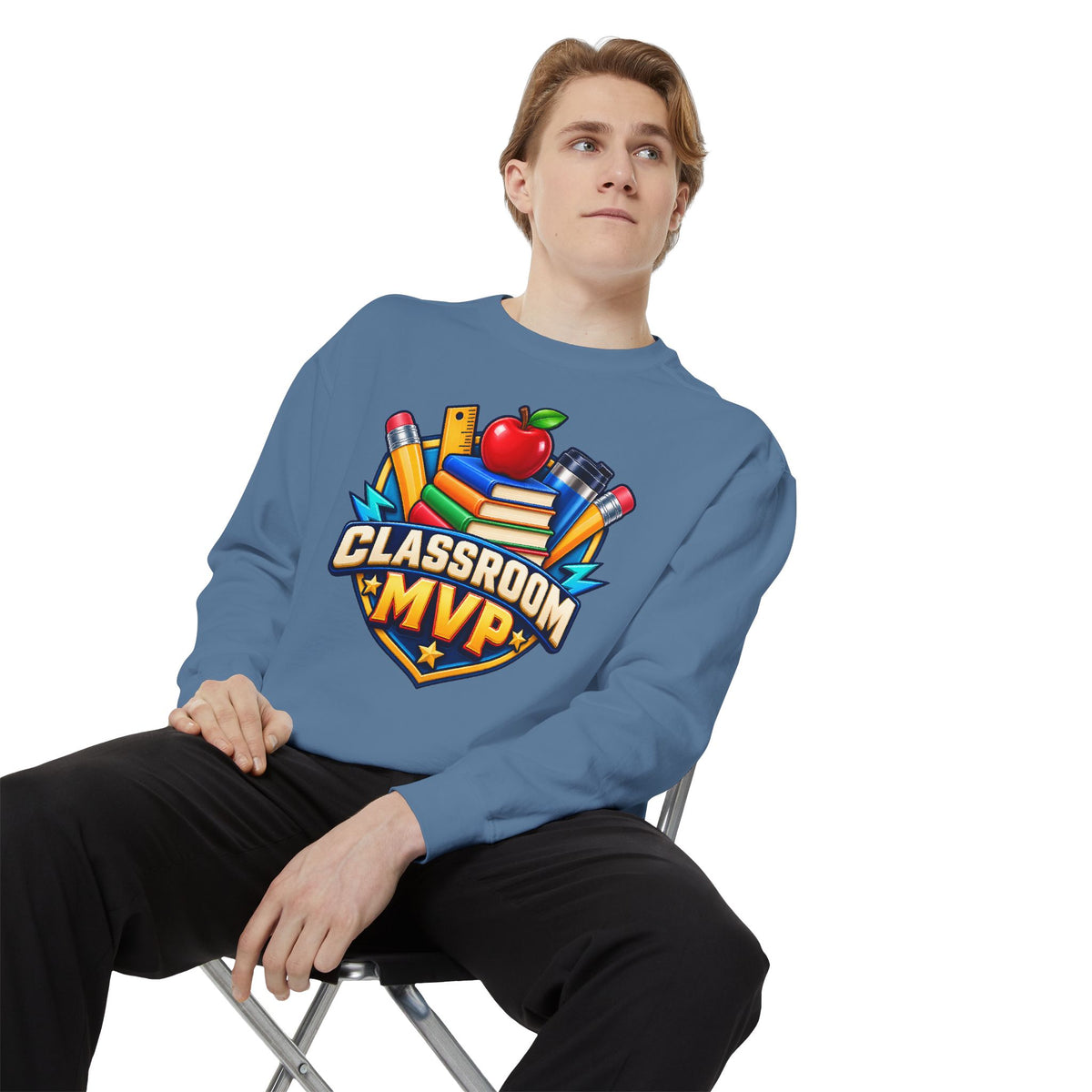 Classroom MVP School Sweatshirt 📚🏆 | Teacher Crewneck