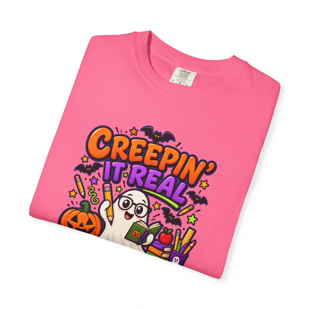 Creepin' It Real in the Classroom Halloween T-Shirt
