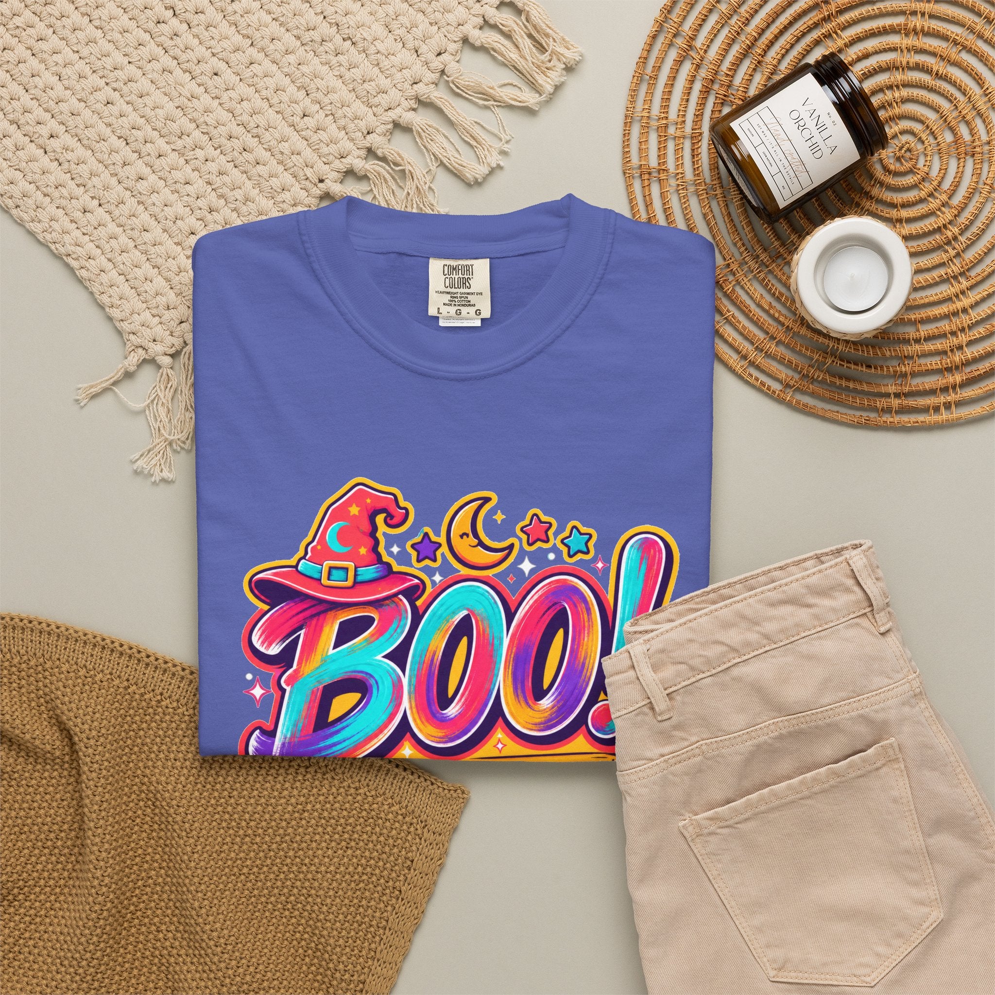 BOO! Spooky Season Heavyweight Tee 🎃✨