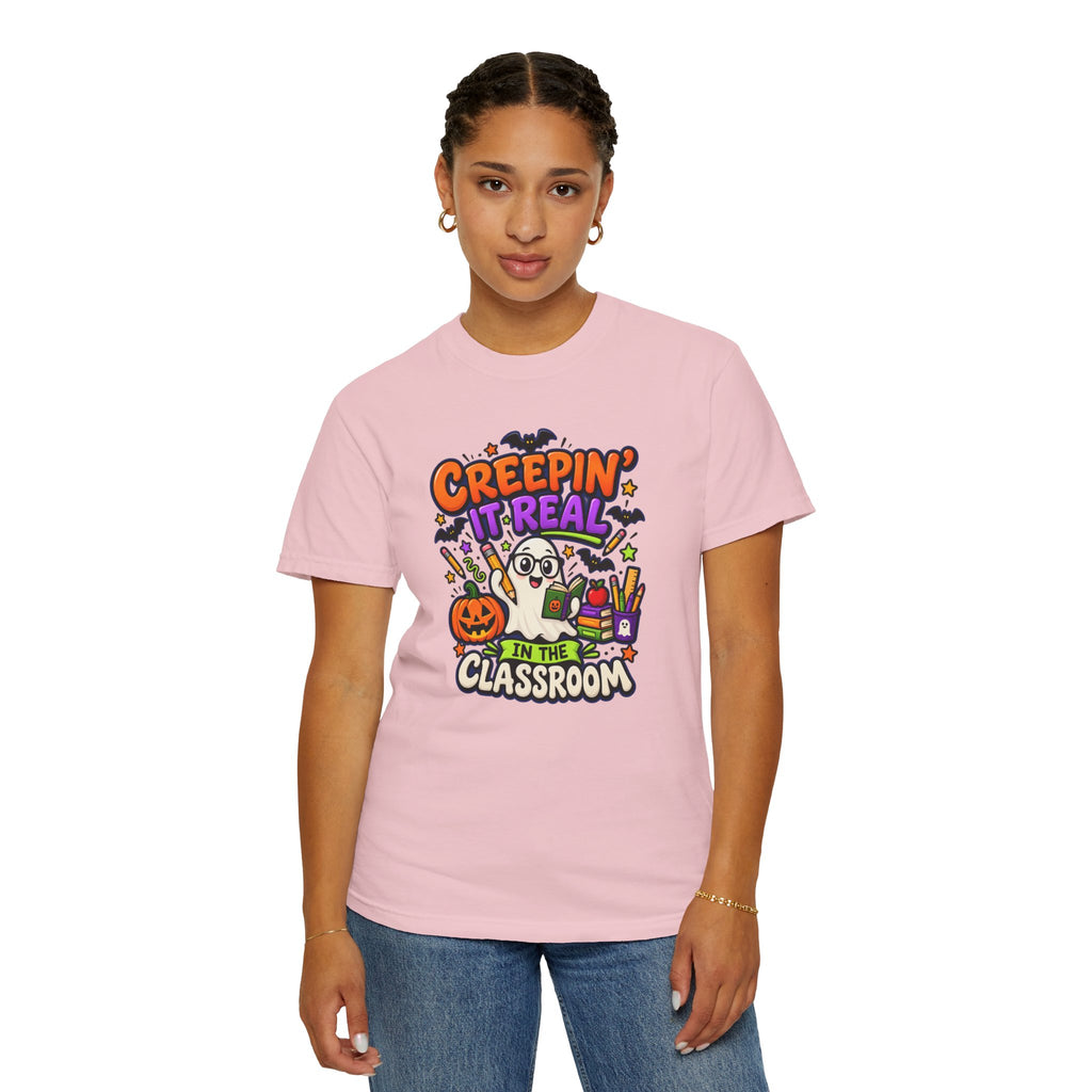 Creepin' It Real in the Classroom Halloween T-Shirt