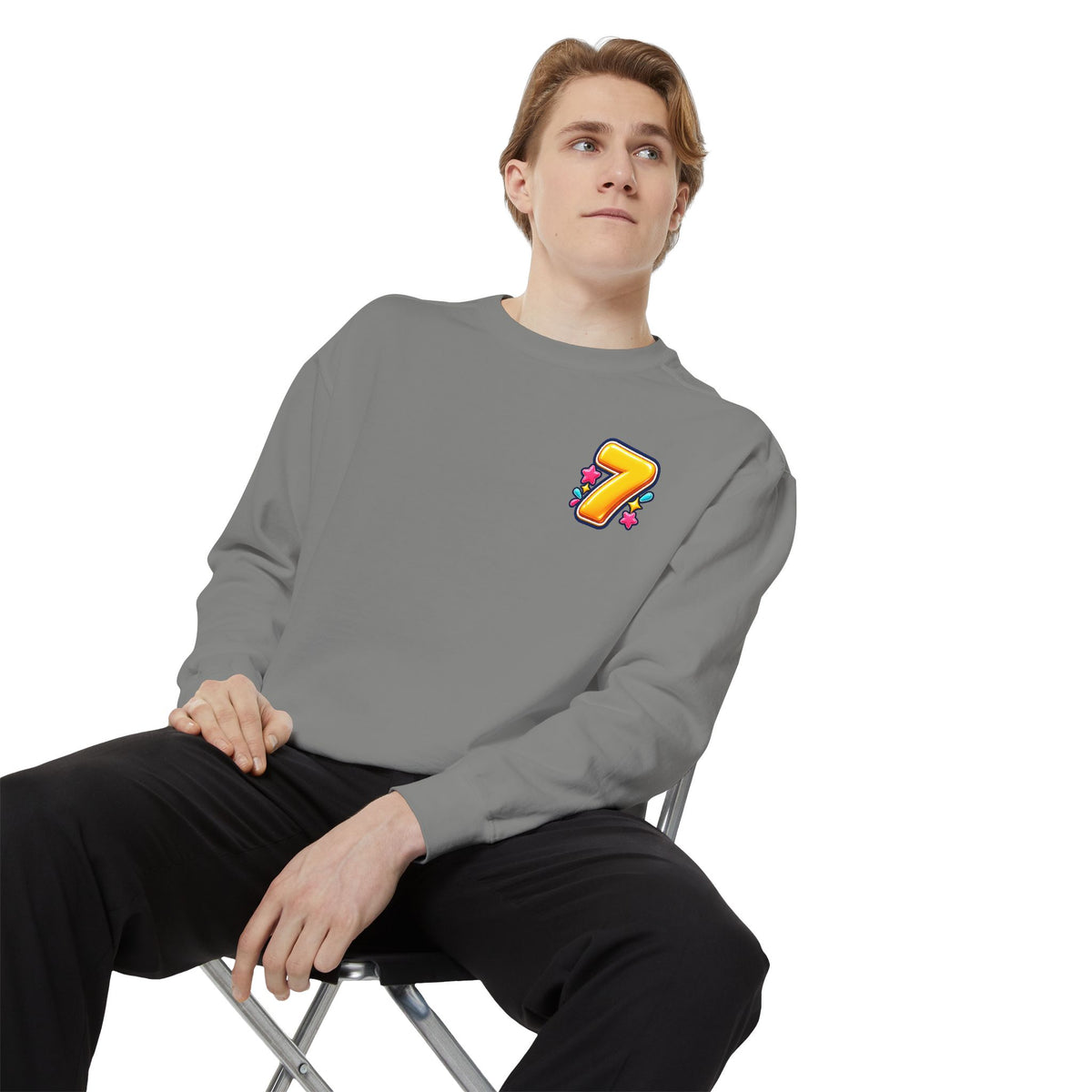 Seven Has “Even” in It, That’s Odd Sweatshirt | Funny Number 7 Crewneck 7️⃣🤔