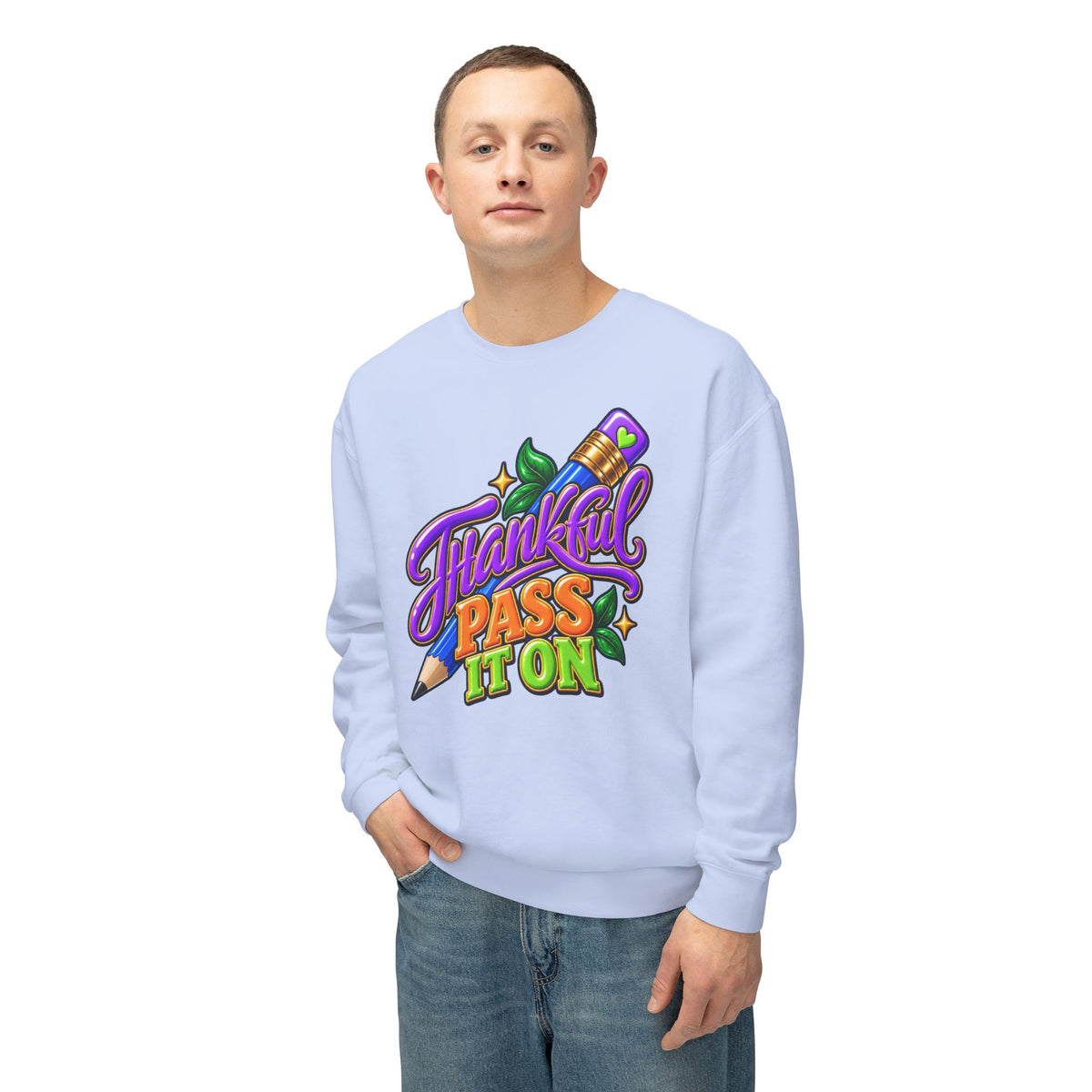 Thankful "Pass It On" Crewneck Sweatshirt