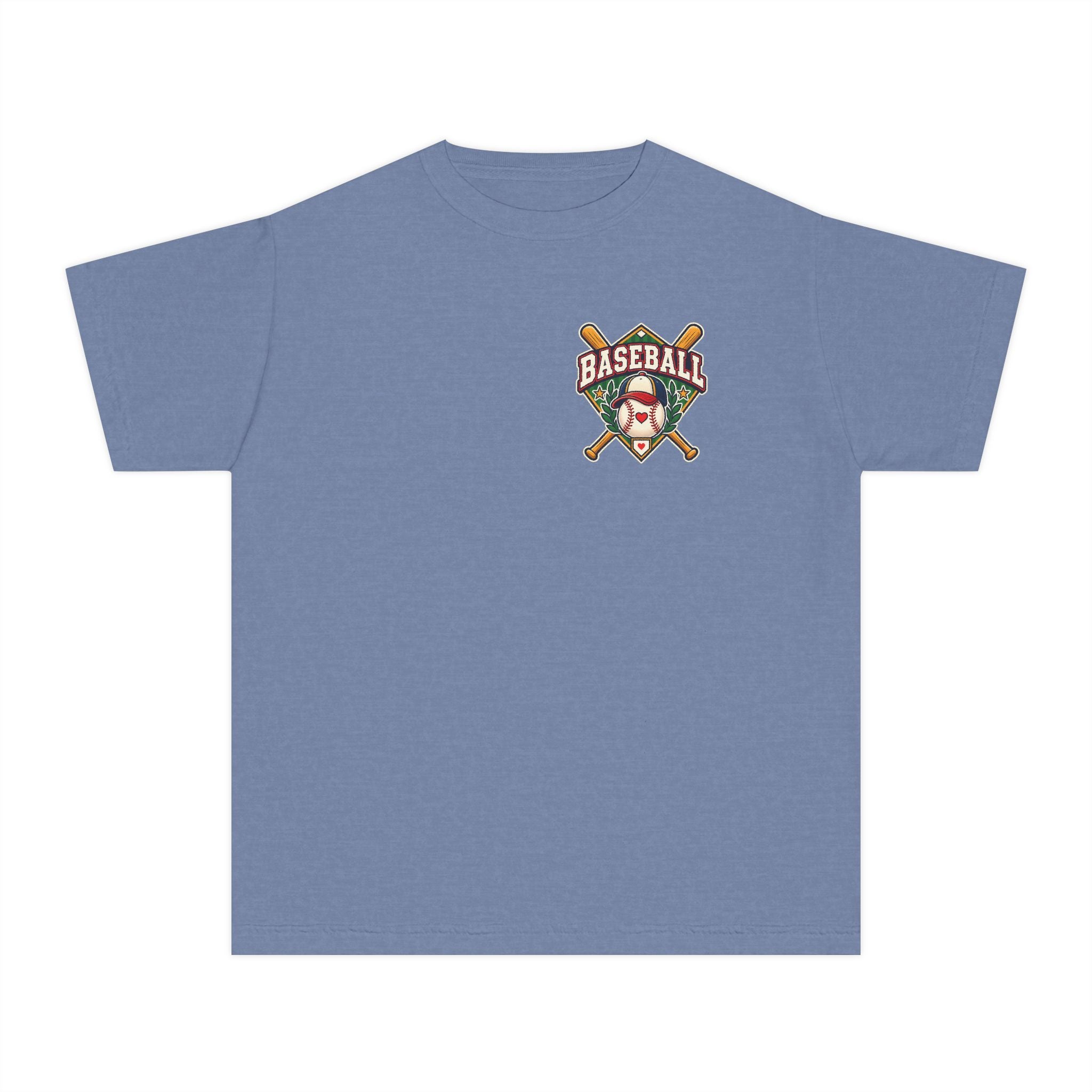 Vintage Baseball Youth Comfort Colors® Tee ⚾️