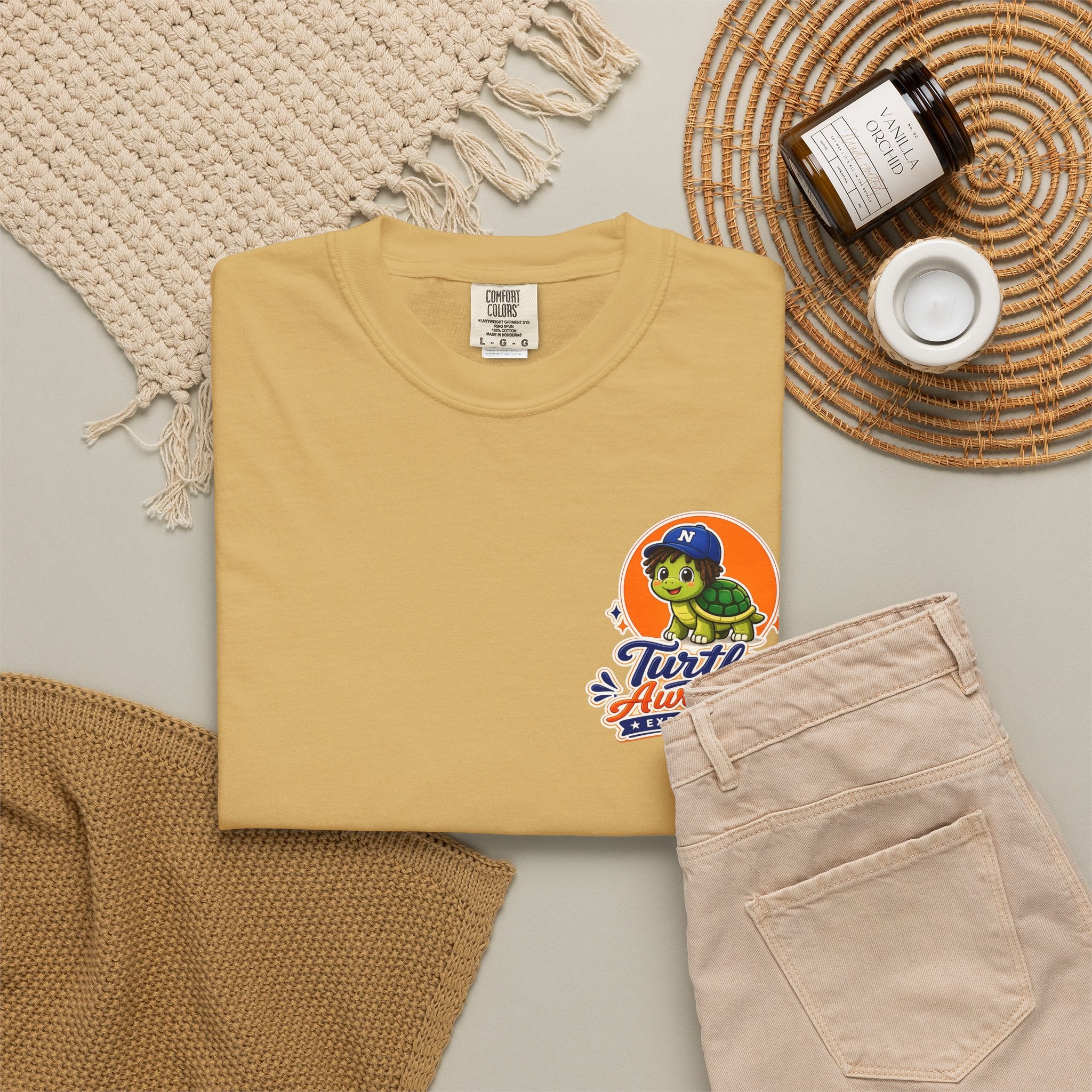 "Turtley Awesome" Turtle Graphic Tee
