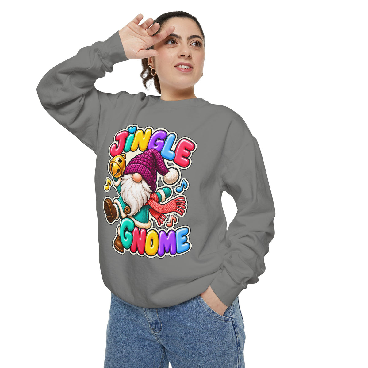 Jingle Gnome Christmas Sweatshirt 🔔🎶🧙‍♂️