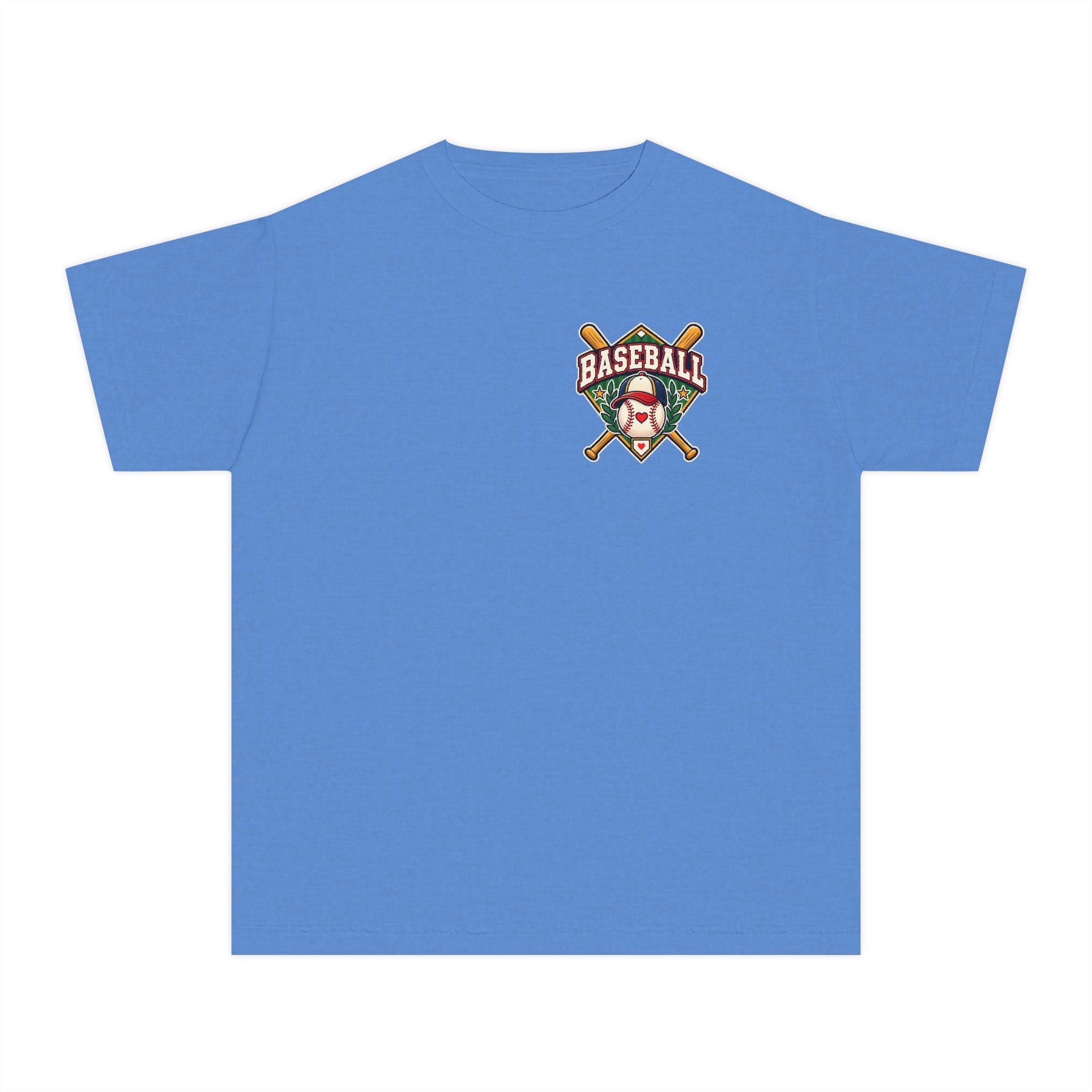 Vintage Baseball Youth Comfort Colors® Tee ⚾️