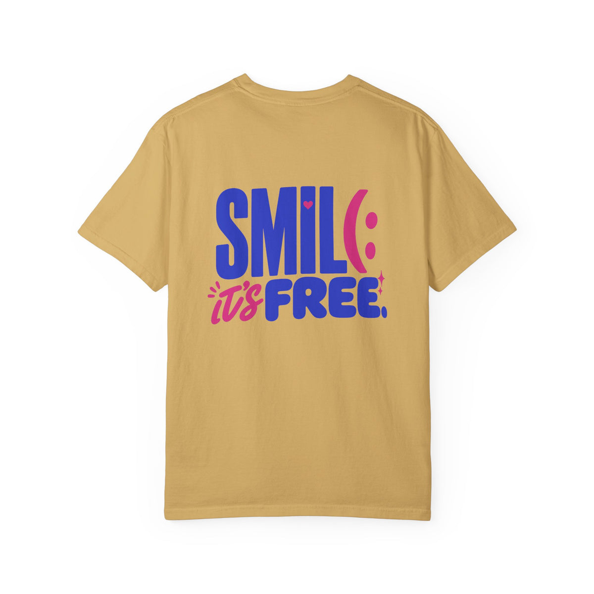 SMIL(: It’s Free Garment-Dyed Graphic Tee