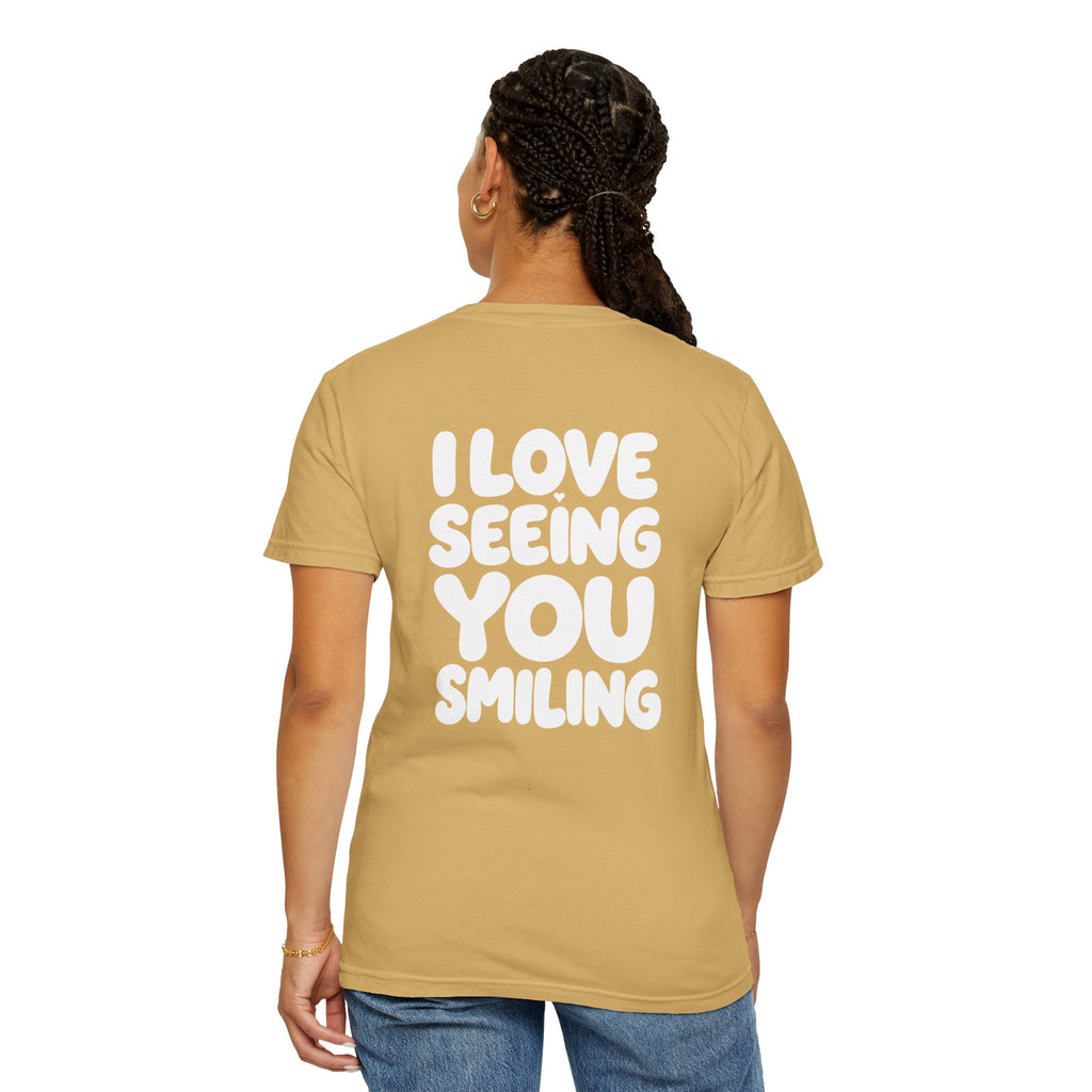 Hi Lovely Human — Inspirational Garment-Dyed Adult T-Shirt