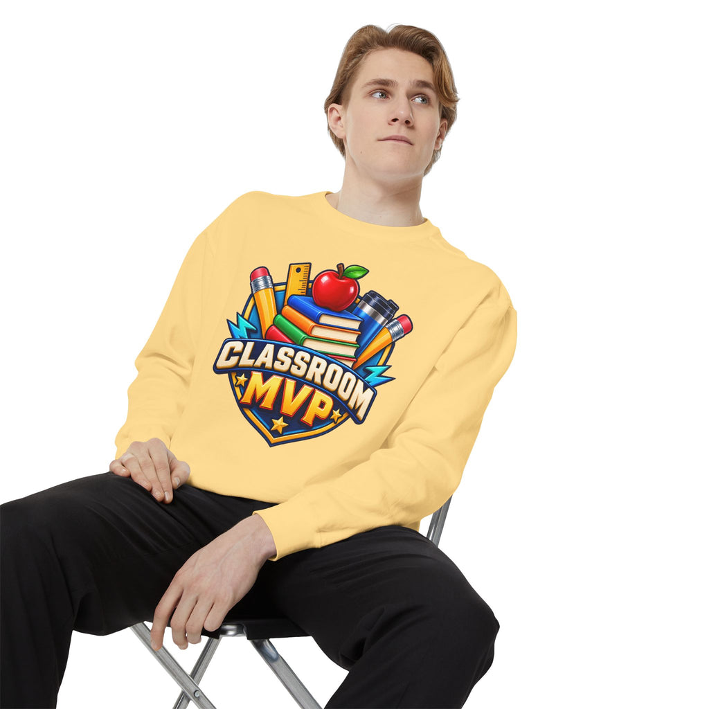 Classroom MVP School Sweatshirt 📚🏆 | Teacher Crewneck