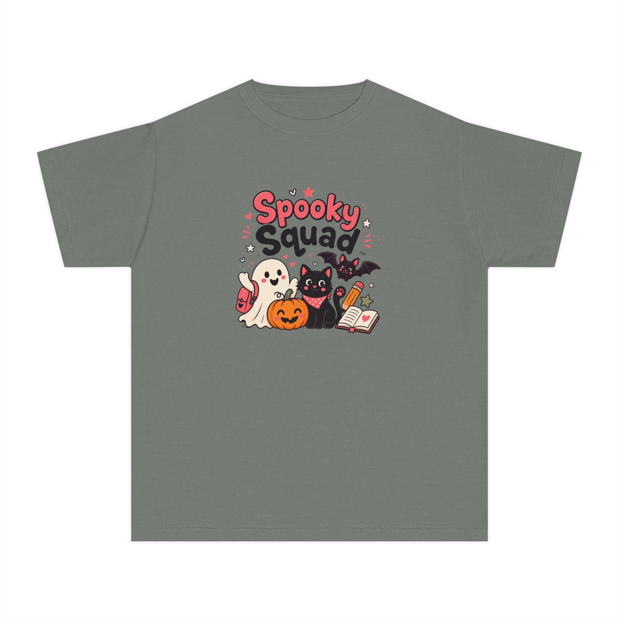 Spooky Squad Youth Retro Tee 🎃👻